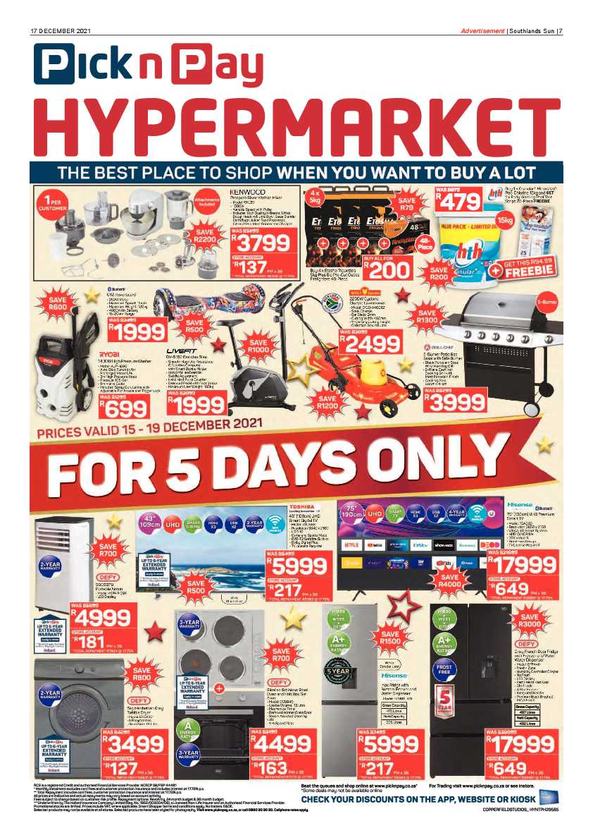 Southlands Sun 17 December 2021 page 7
