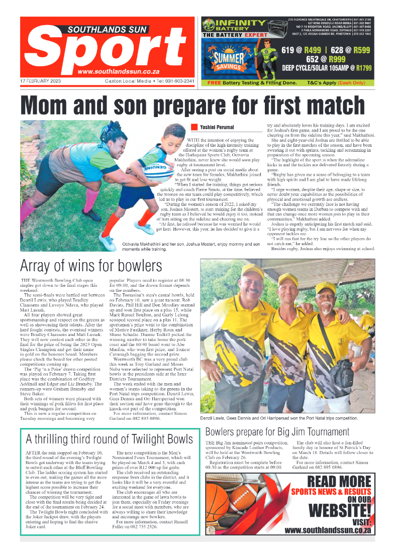 Southlands Sun 17 February 2023 page 12