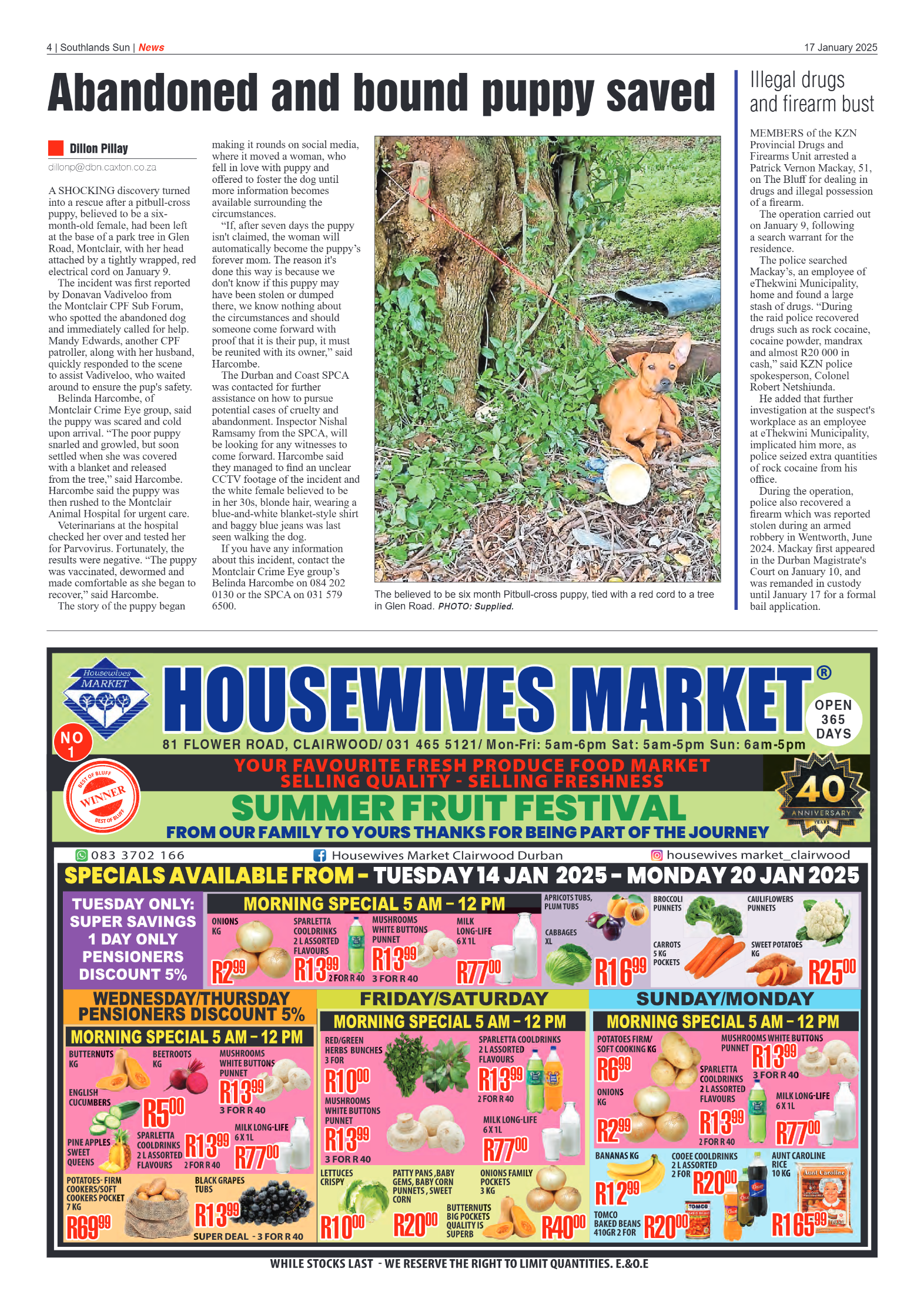 Southlands Sun 17 January 2025 page 4