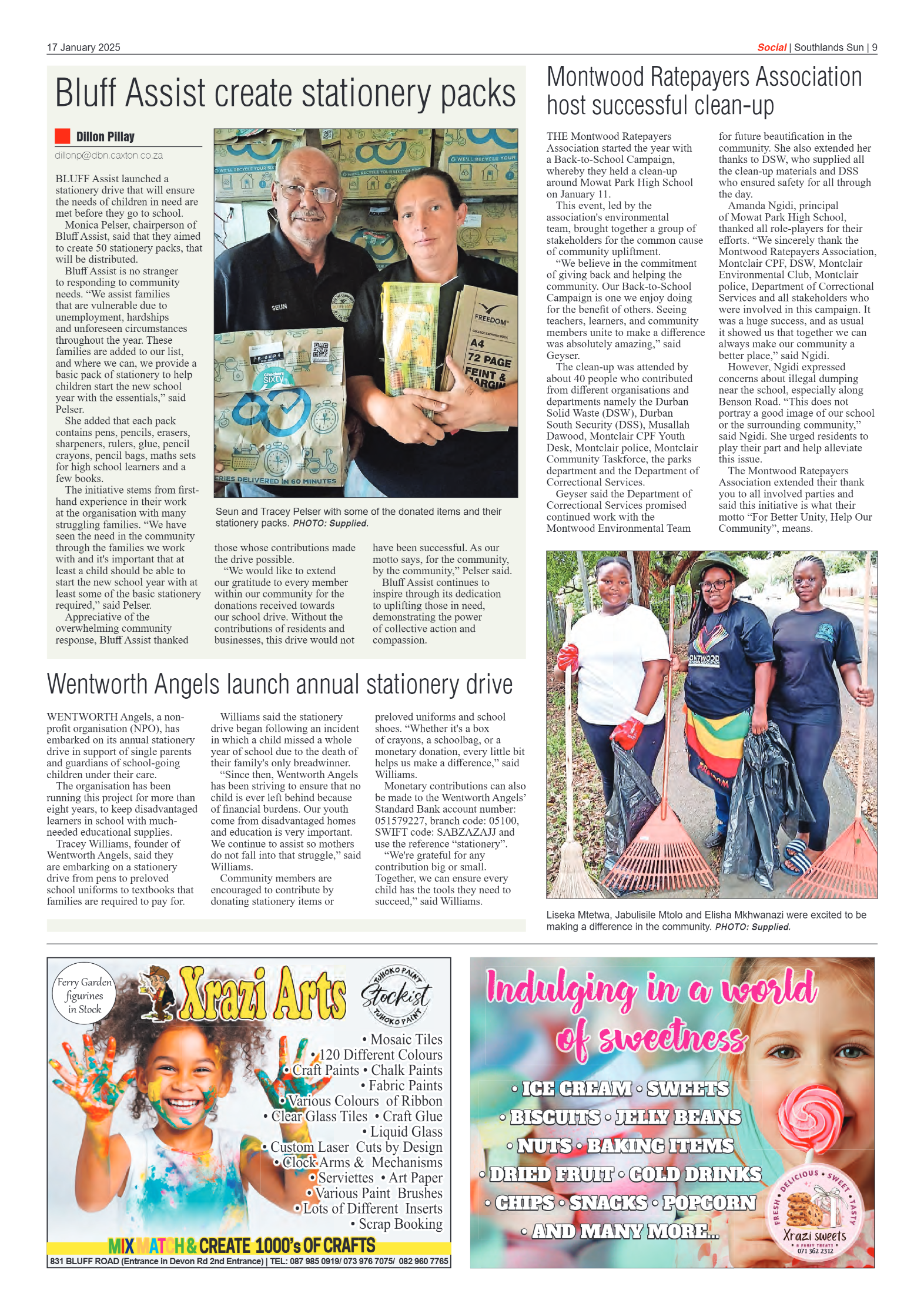Southlands Sun 17 January 2025 page 9