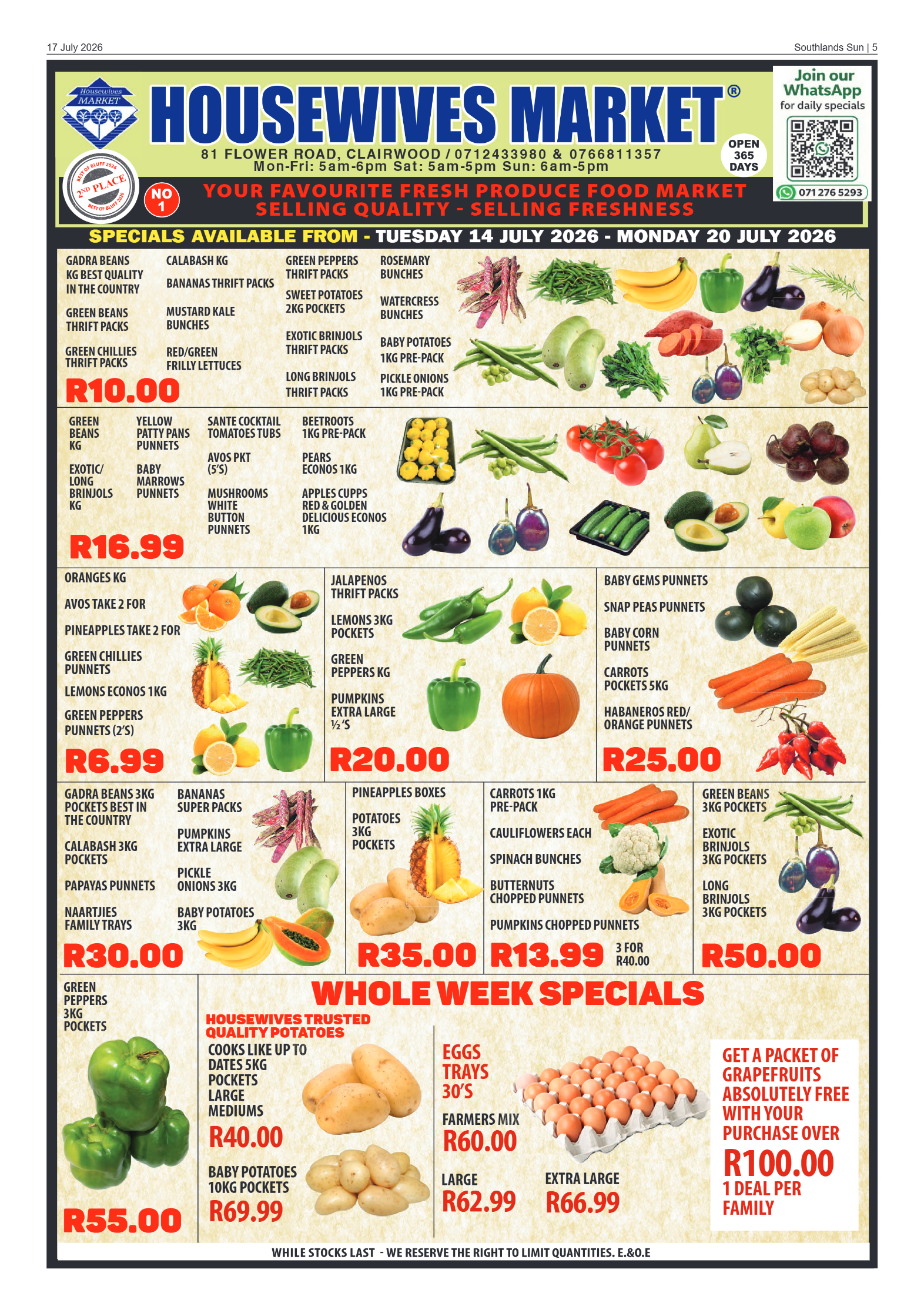 Southlands Sun 17 July 2026 page 5