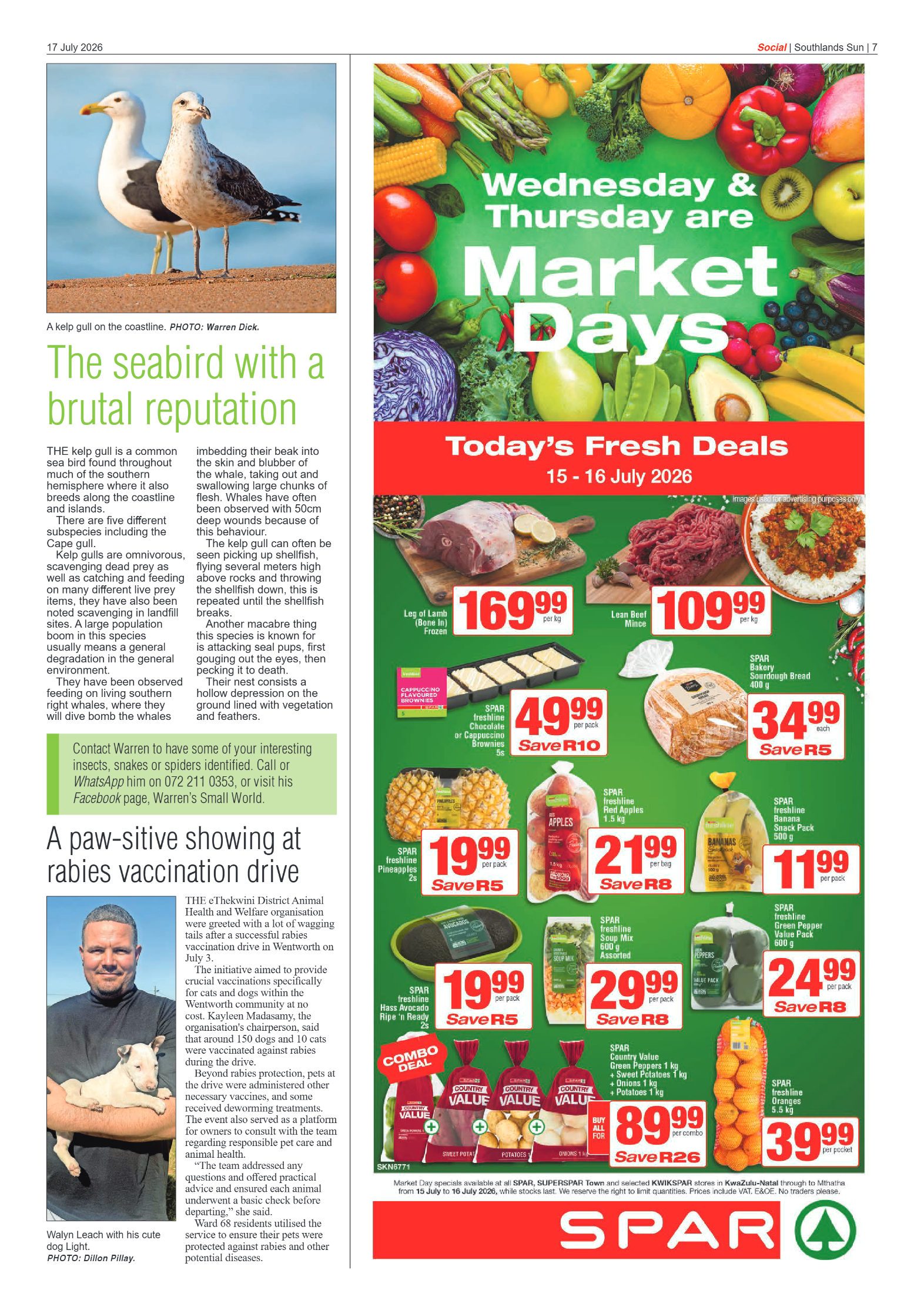 Southlands Sun 17 July 2026 page 7