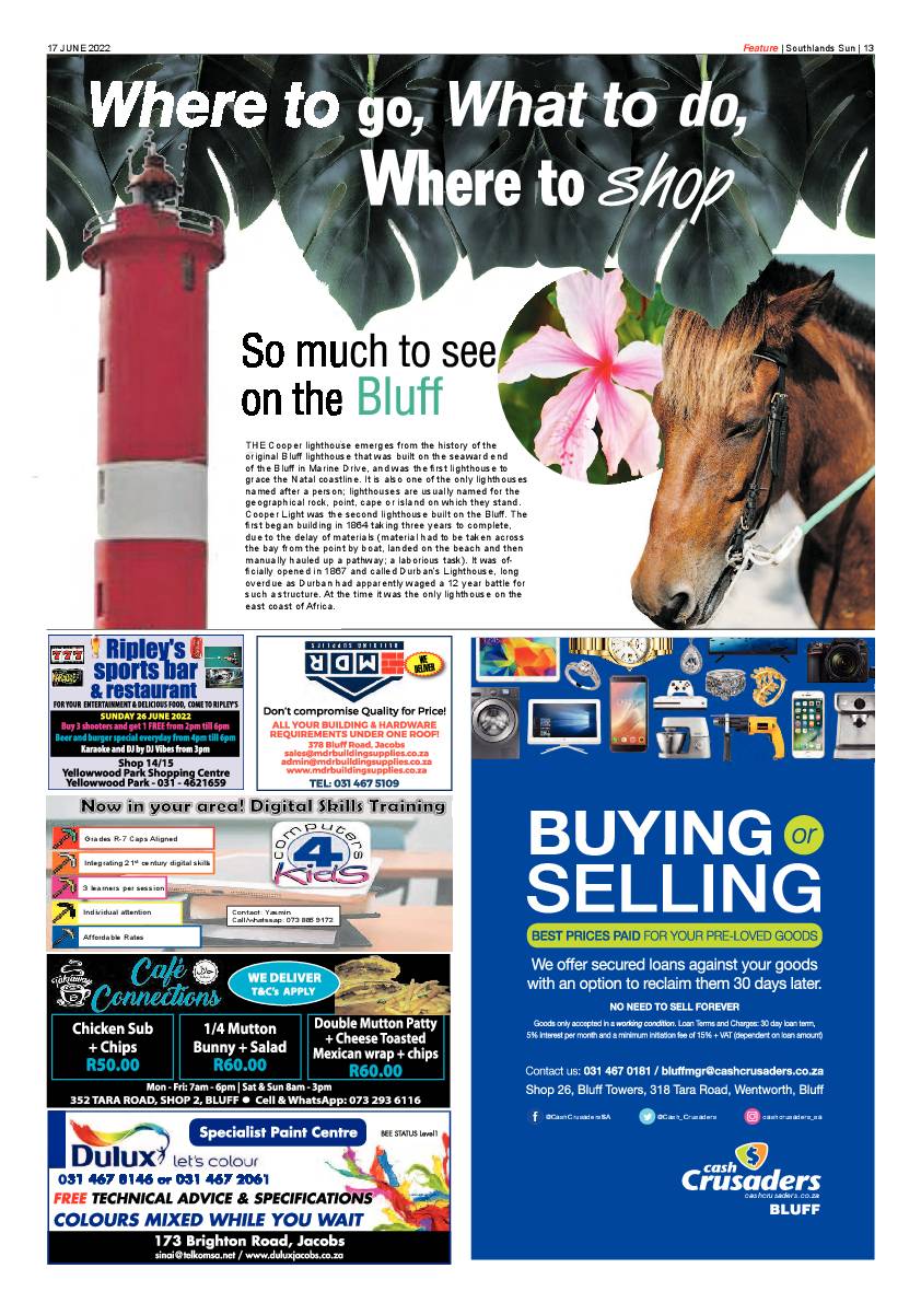 Southlands Sun 17 June 2022 page 13