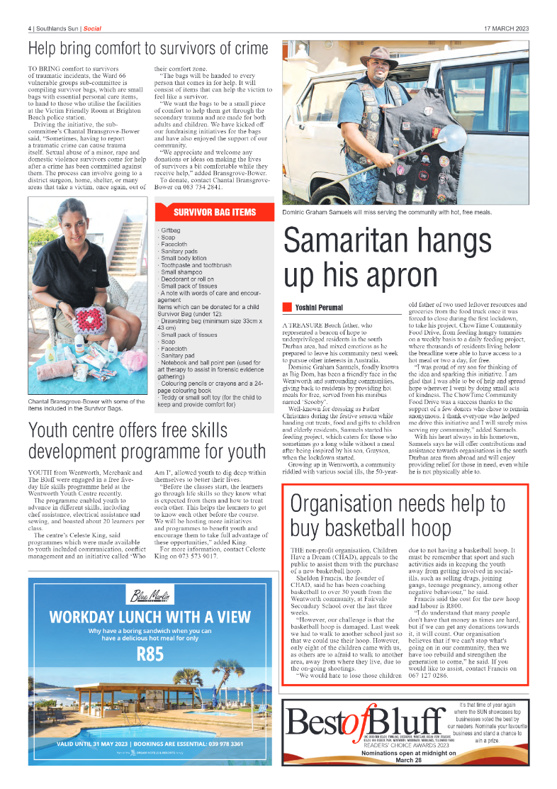 Southlands Sun 17 March 2023 page 4