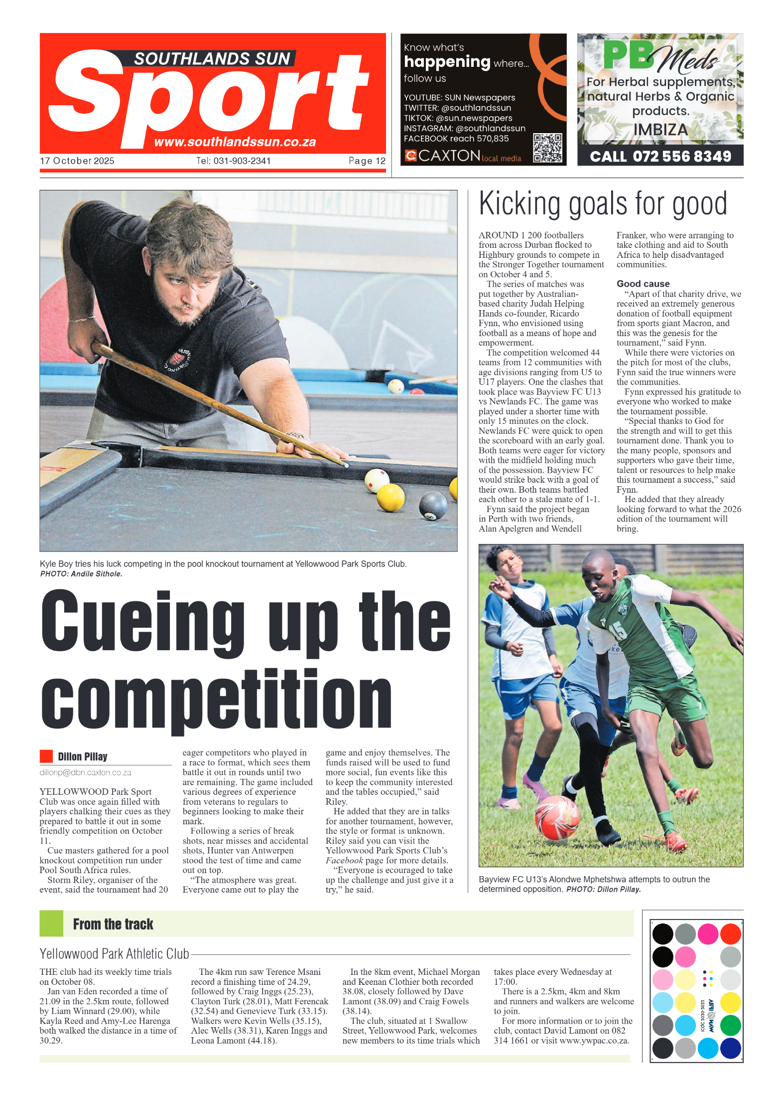 Southlands Sun 17 October 2025 page 12