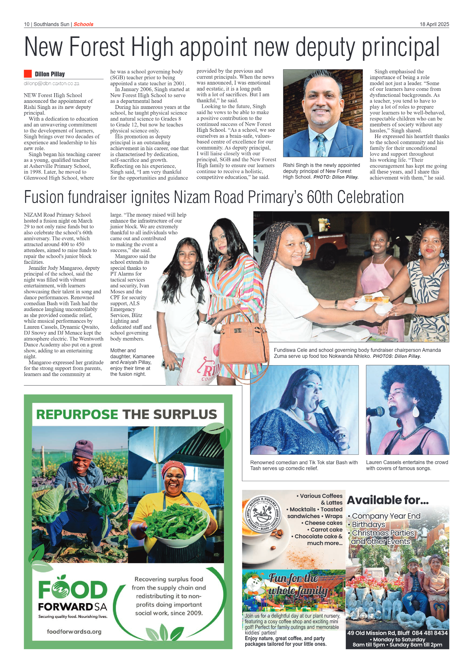 Southlands Sun 18 April 2025 page 10