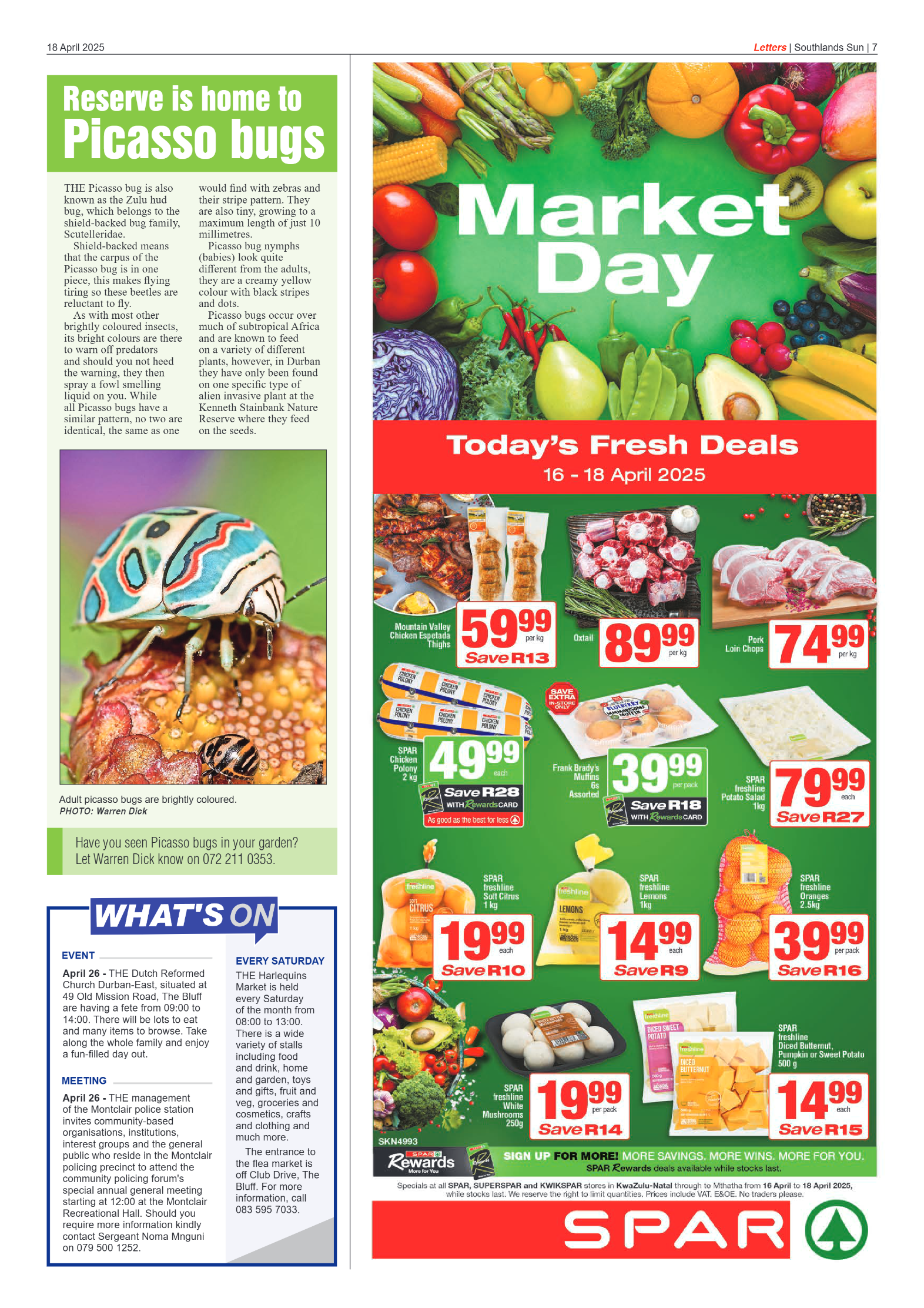 Southlands Sun 18 April 2025 page 7