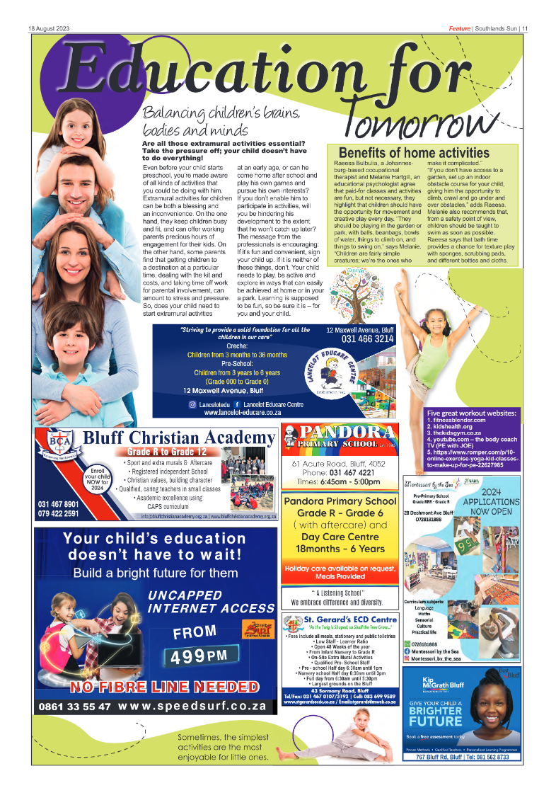 Southlands Sun 18 August 2023 page 11