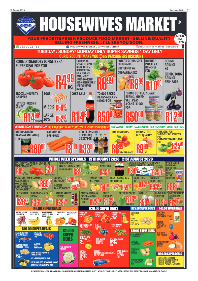 Southlands Sun 18 August 2023 page 5