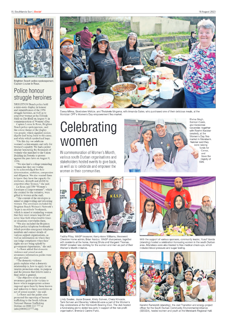 Southlands Sun 18 August 2023 page 8