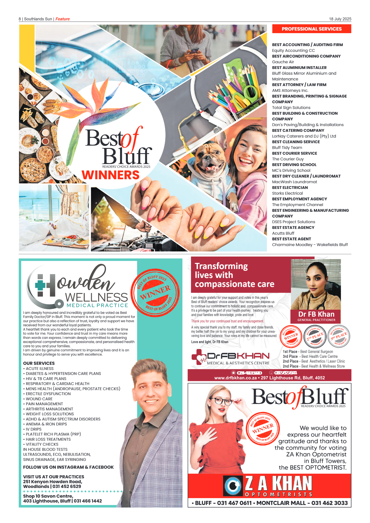 Southlands Sun 18 July 2025 page 8