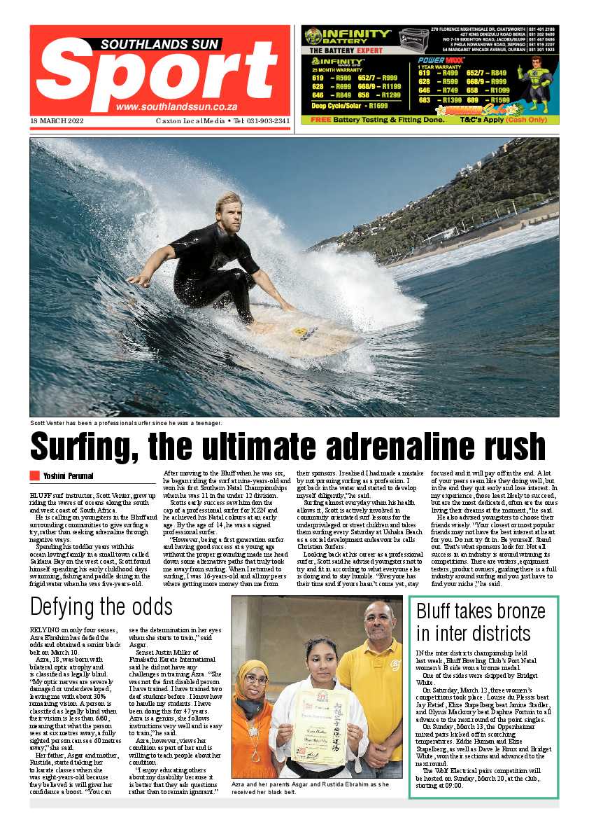 Southlands Sun 18 March 2022 page 8