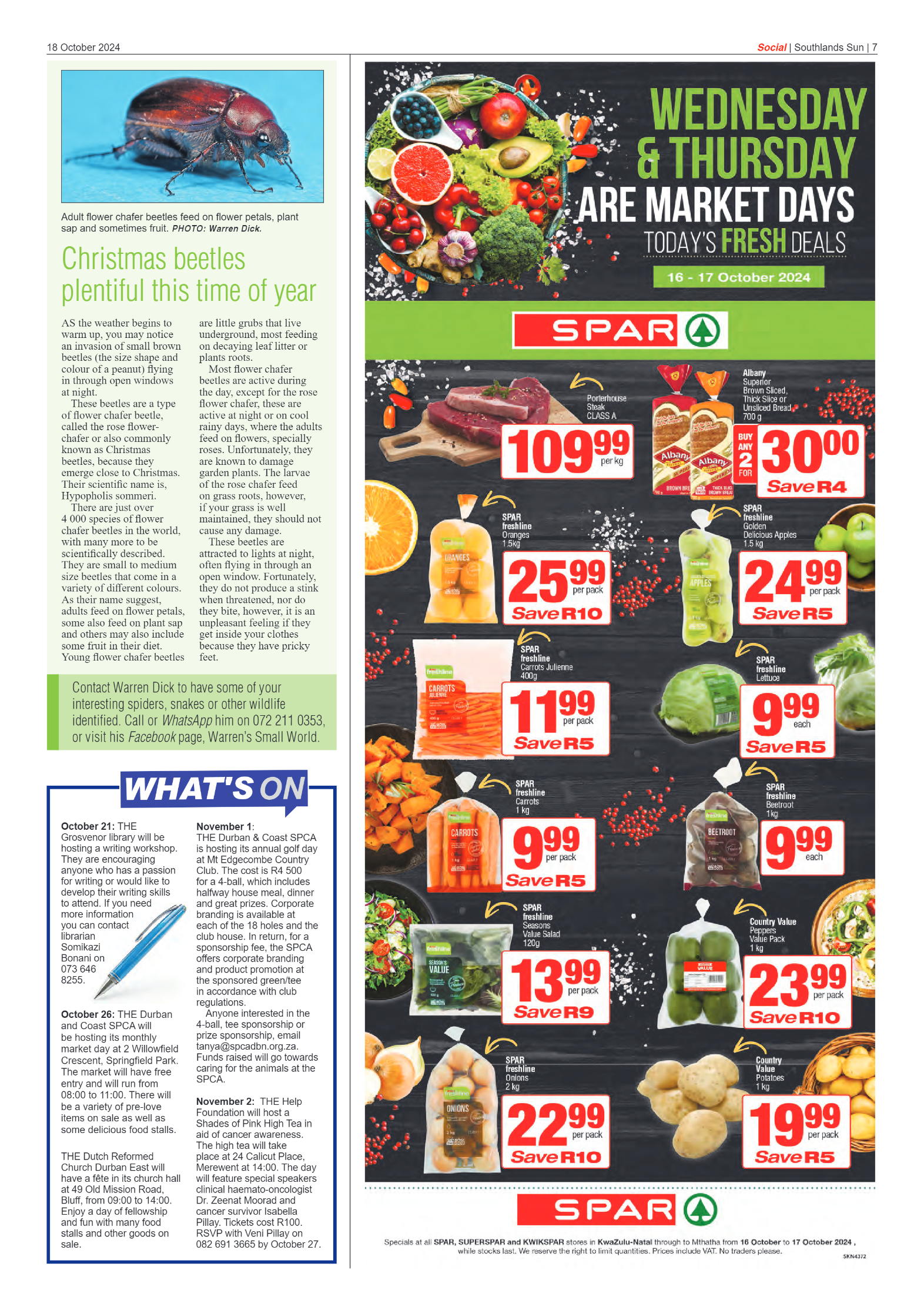 Southlands Sun 18 October 2024 page 7