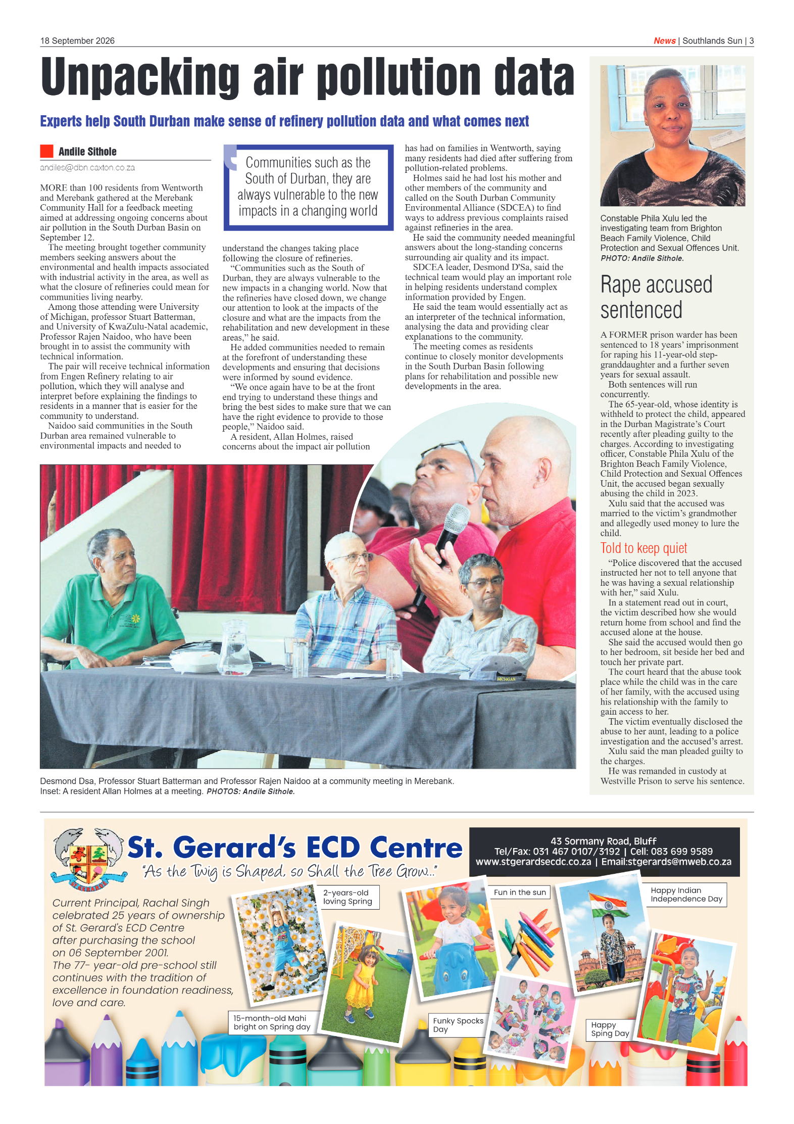 Southlands Sun 18 September 2026 page 3