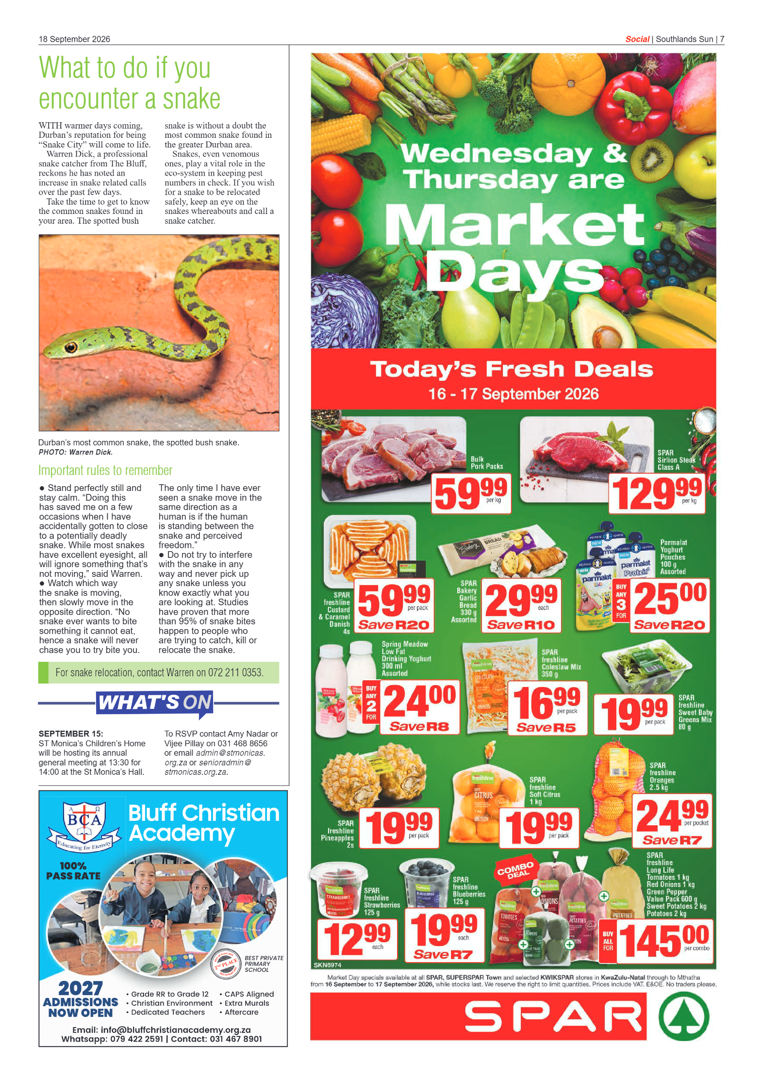 Southlands Sun 18 September 2026 page 7