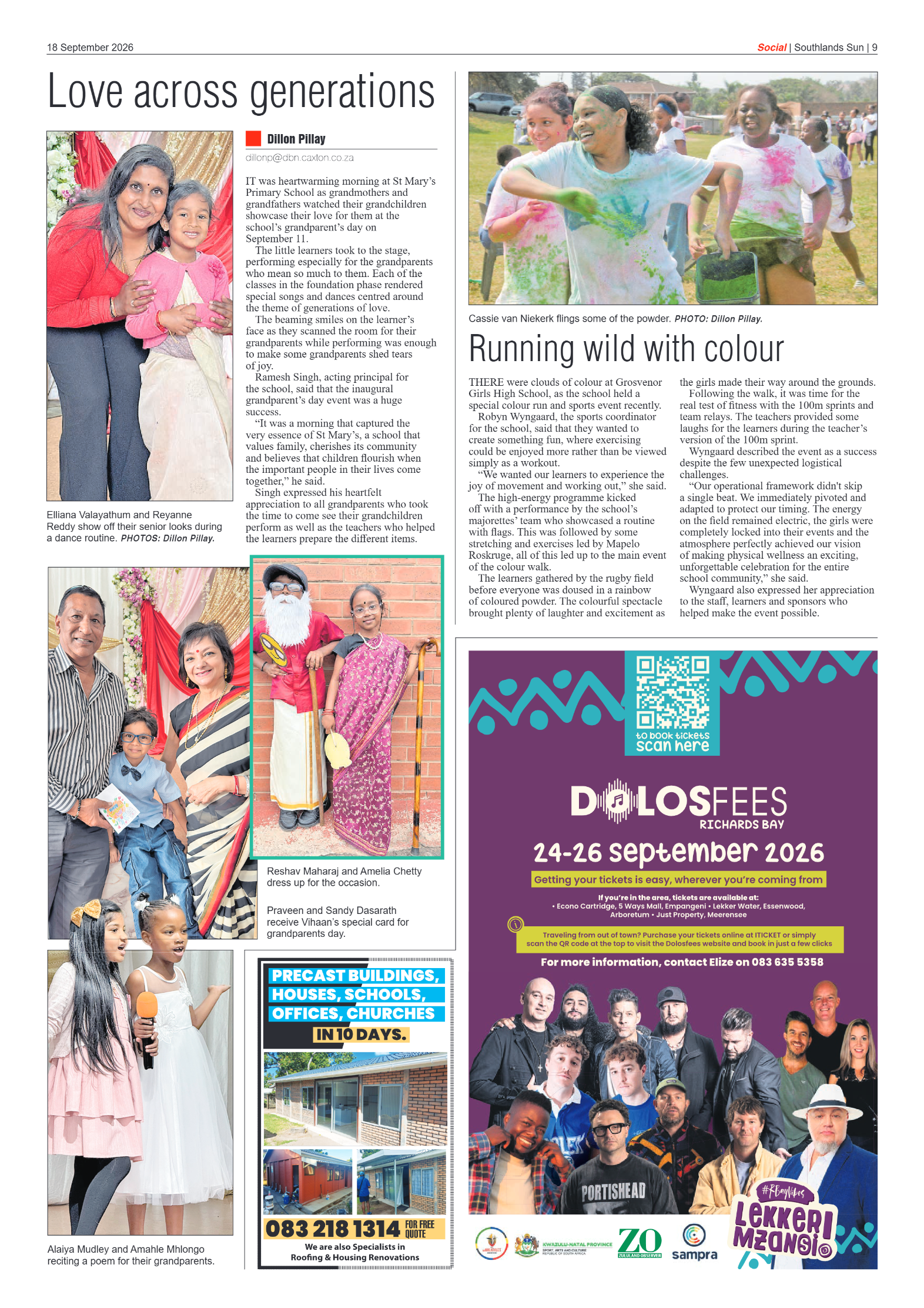 Southlands Sun 18 September 2026 page 9