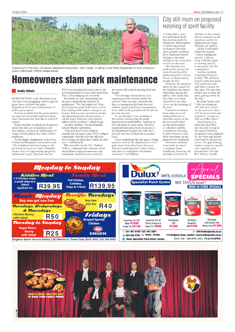 Southlands Sun 19 April 2024 page 3