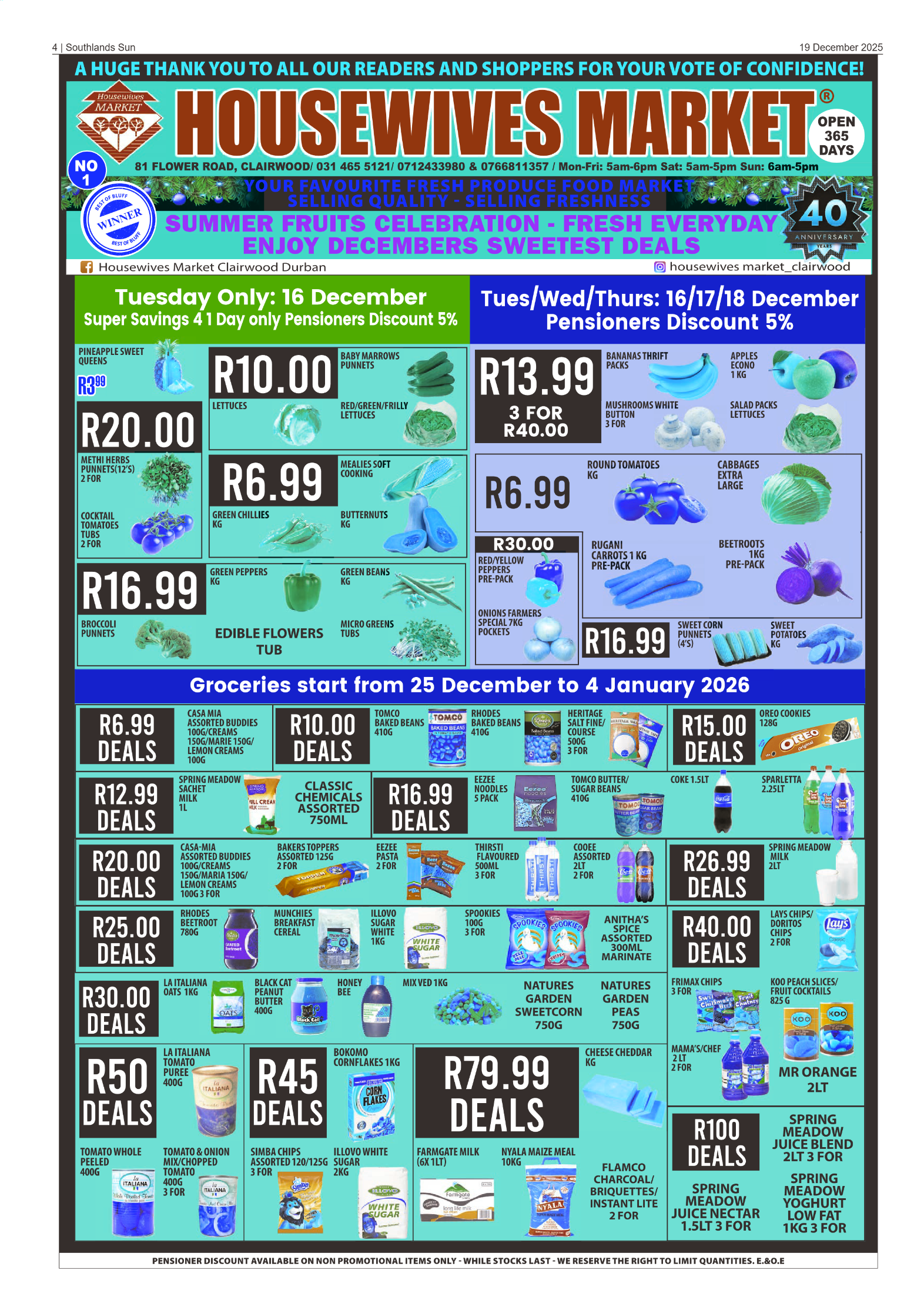 Southlands Sun 19 December 2025 page 5