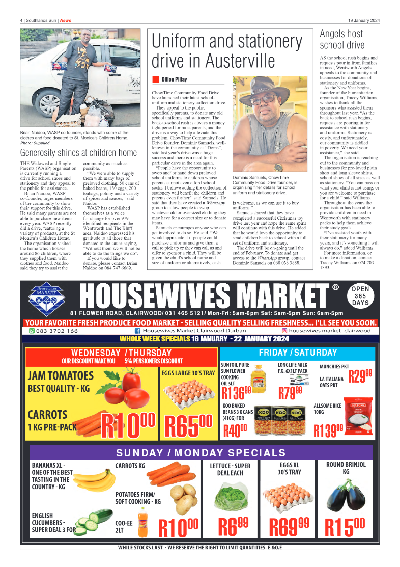 Southlands Sun 19 January 2024 page 4