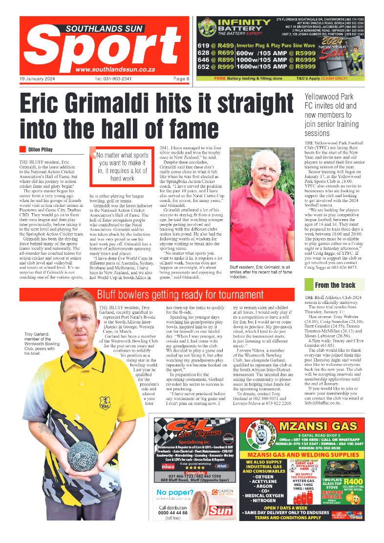 Southlands Sun 19 January 2024 page 8