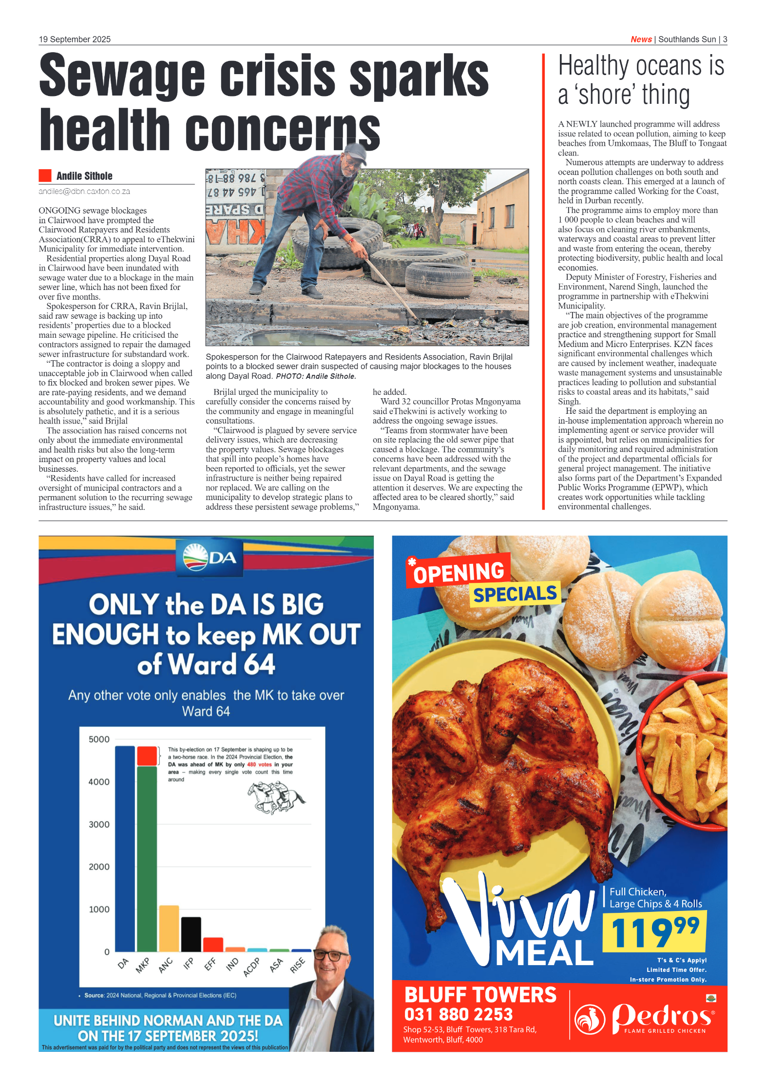 Southlands Sun 19 September 2025 page 3