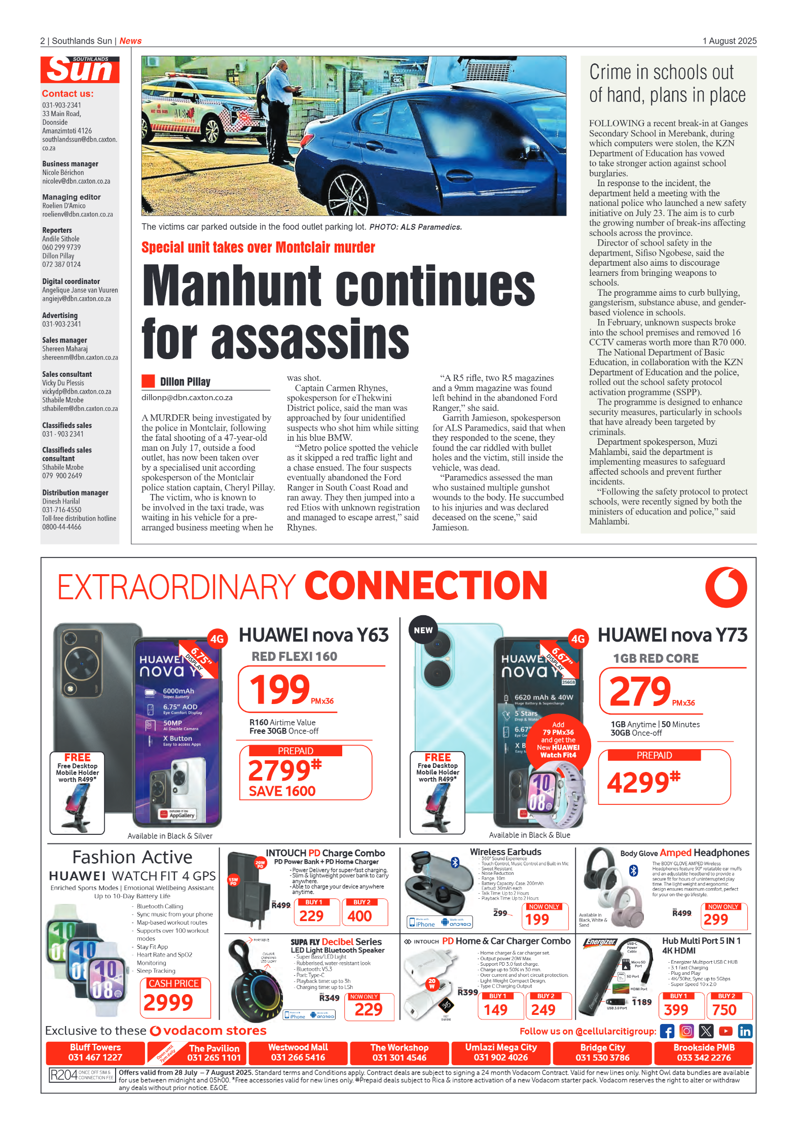 Southlands Sun 1 August 2025 page 2