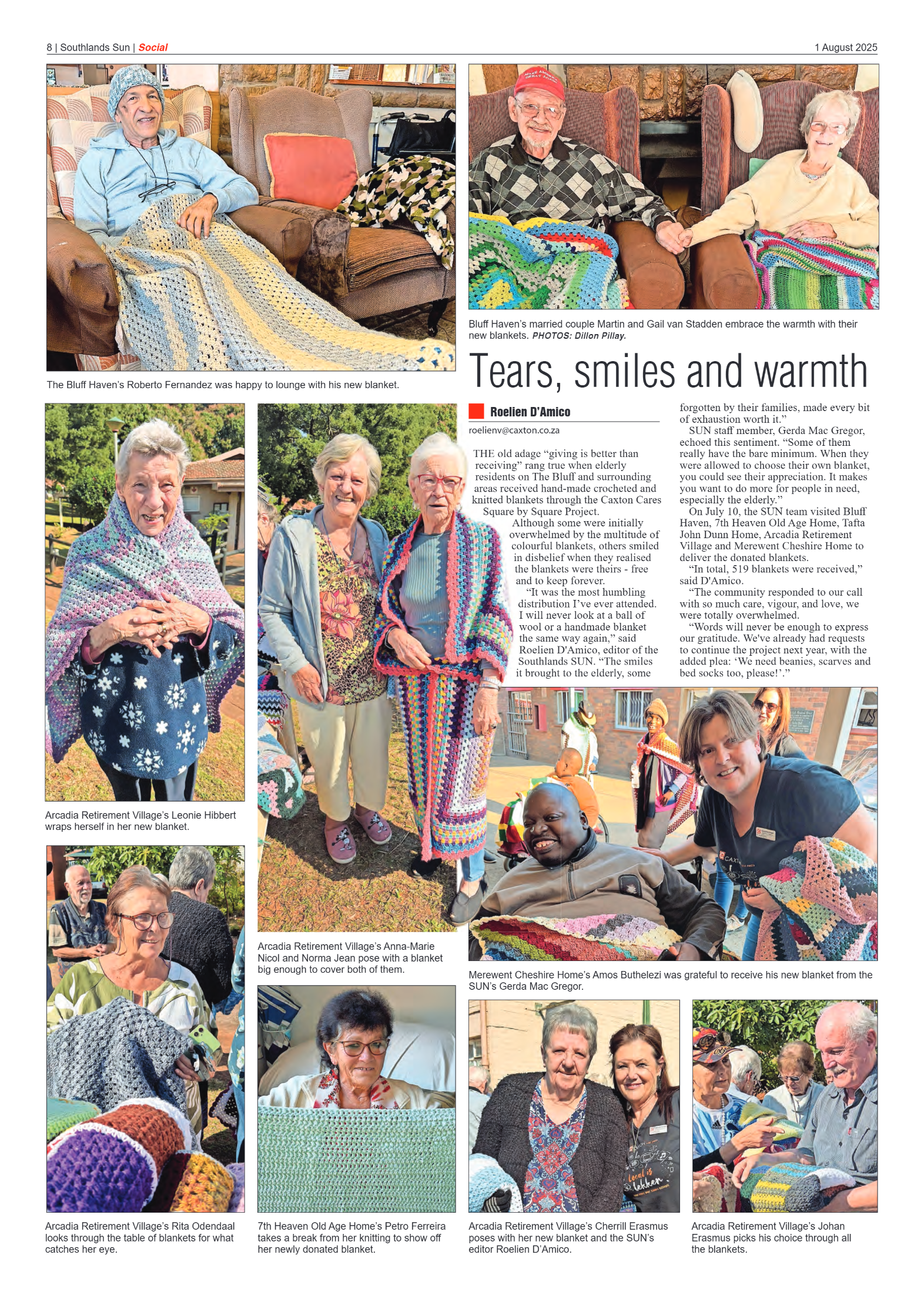 Southlands Sun 1 August 2025 page 8