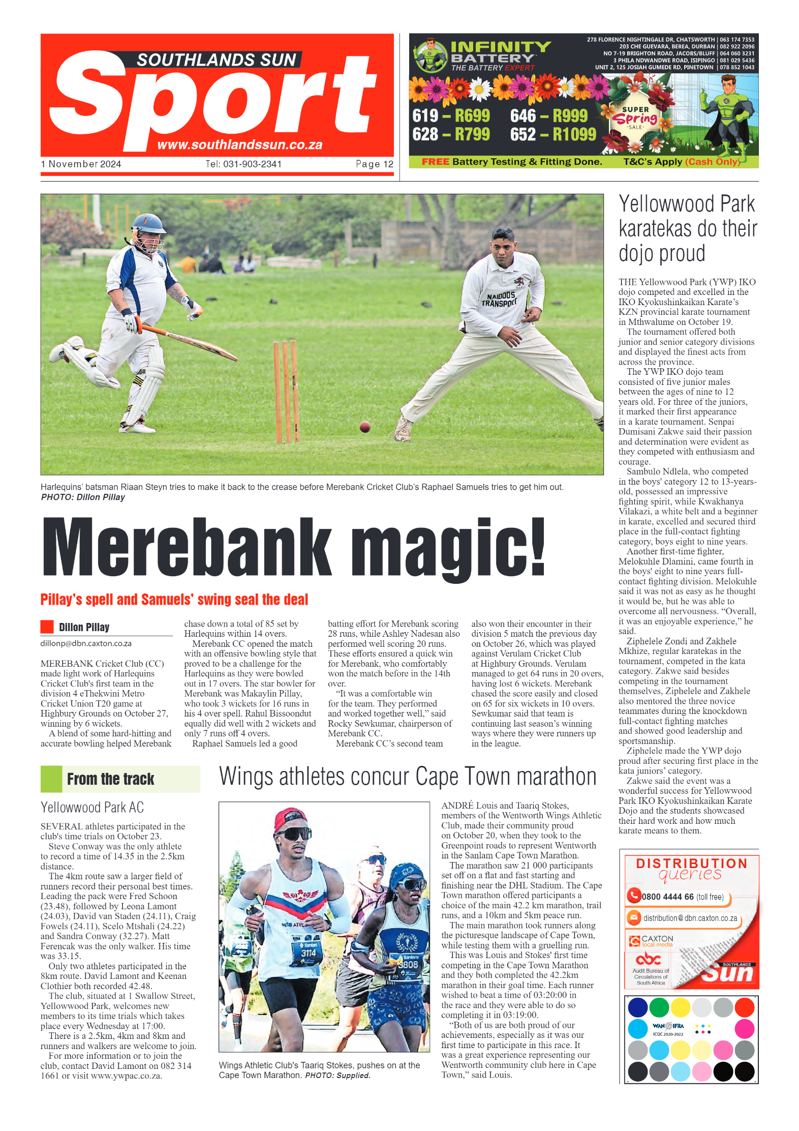 Southlands Sun 1 November 2024 page 12
