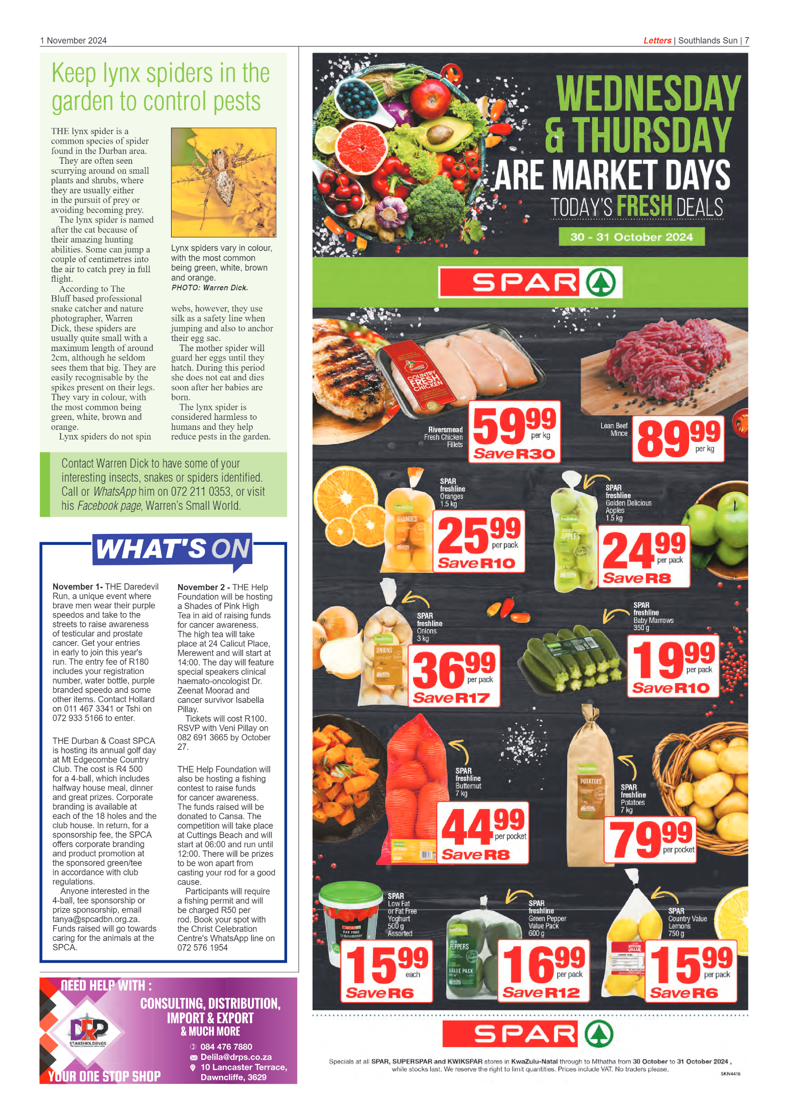Southlands Sun 1 November 2024 page 7