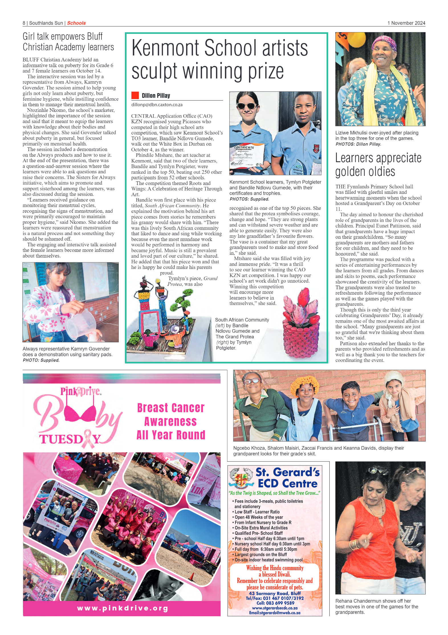 Southlands Sun 1 November 2024 page 8