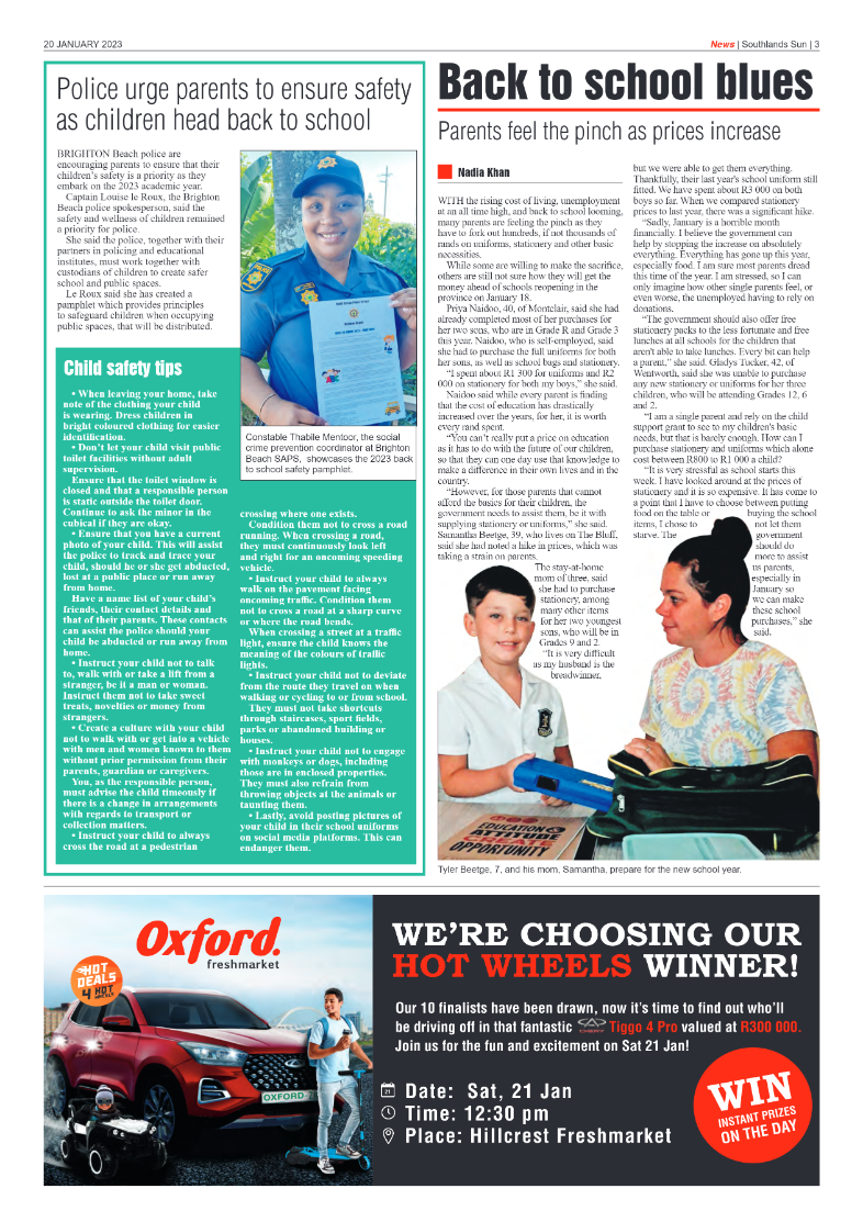 Southlands Sun 20 January 2023 page 3