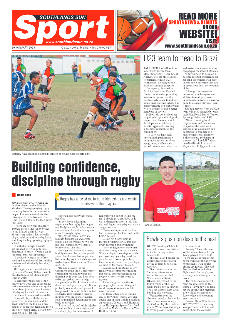 Southlands Sun 20 January 2023 page 8
