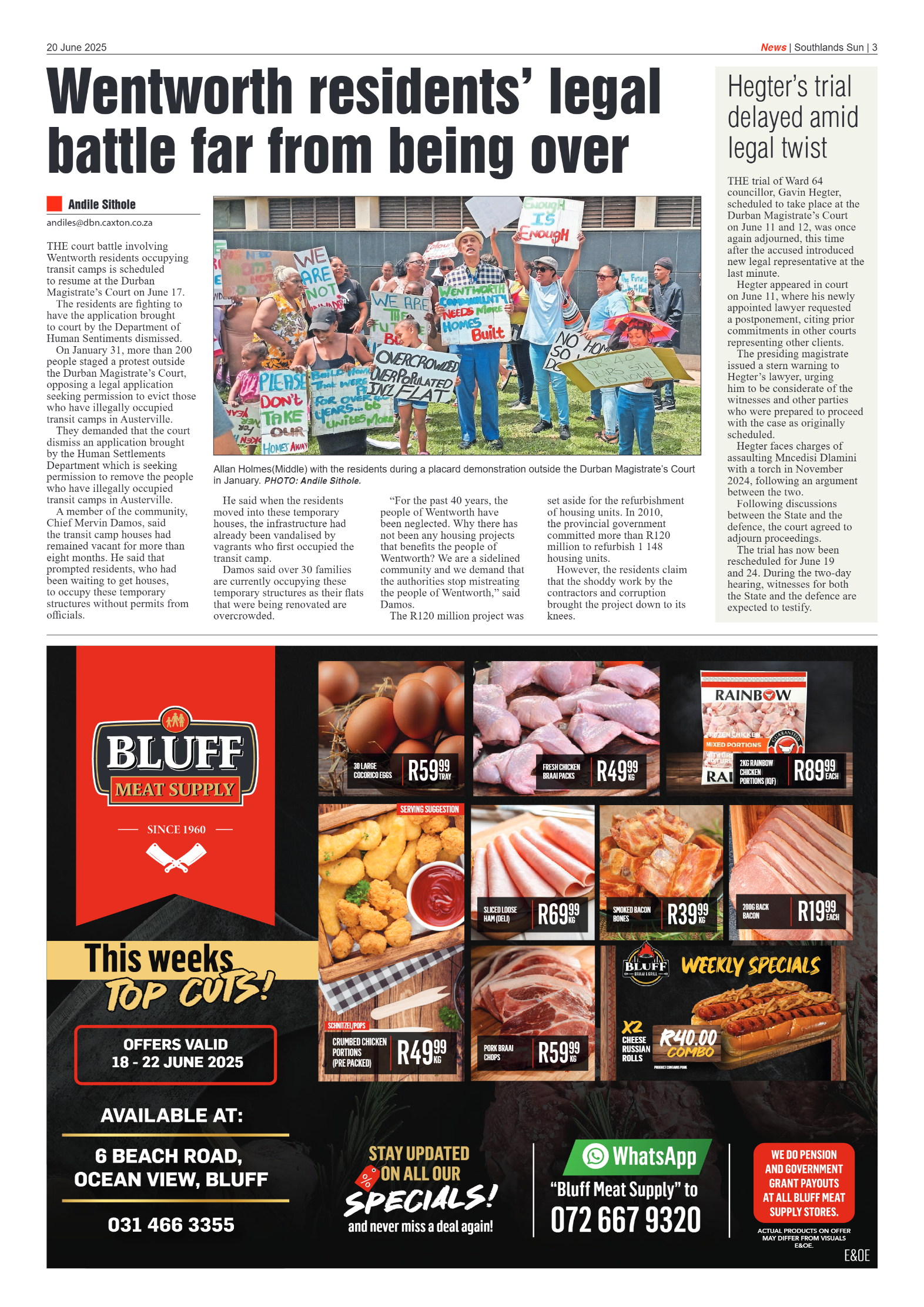 Southlands Sun 20 June 2025 page 3