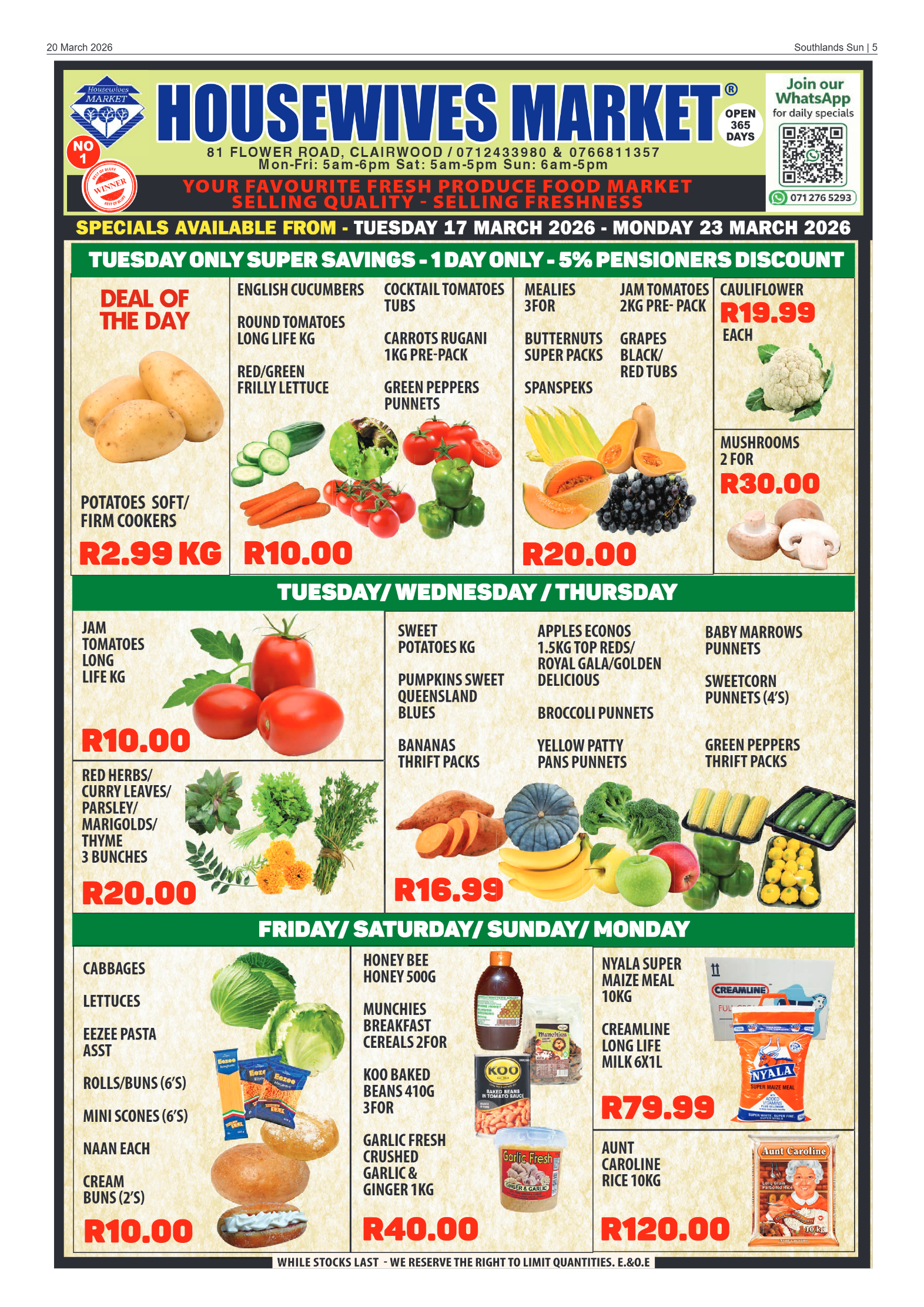 Southlands Sun 20 March 2026 page 5