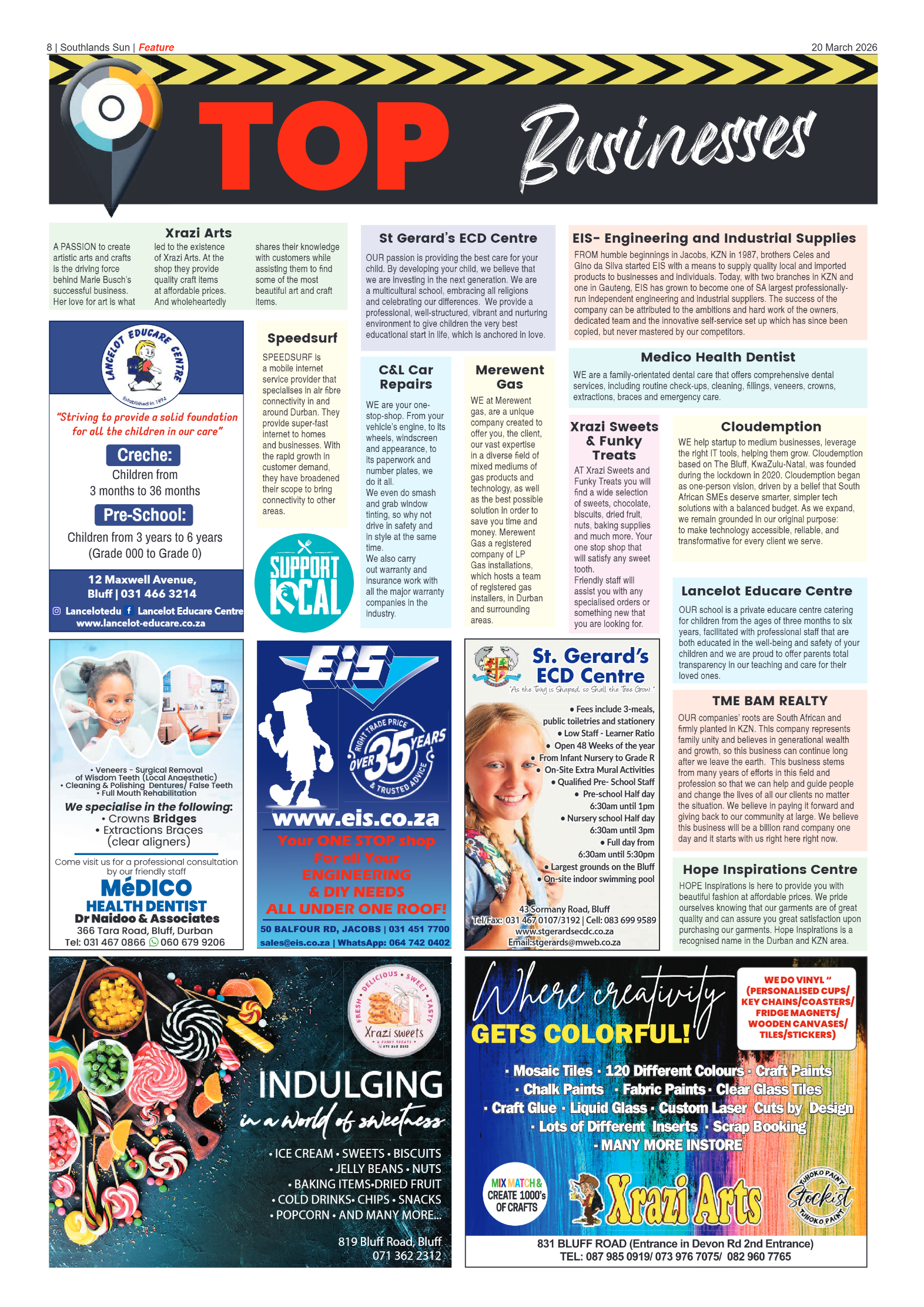 Southlands Sun 20 March 2026 page 8