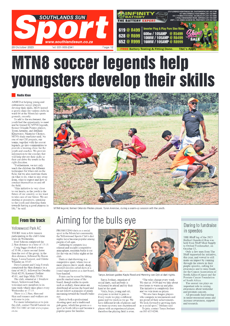 Southlands Sun 20 October 2023 page 12