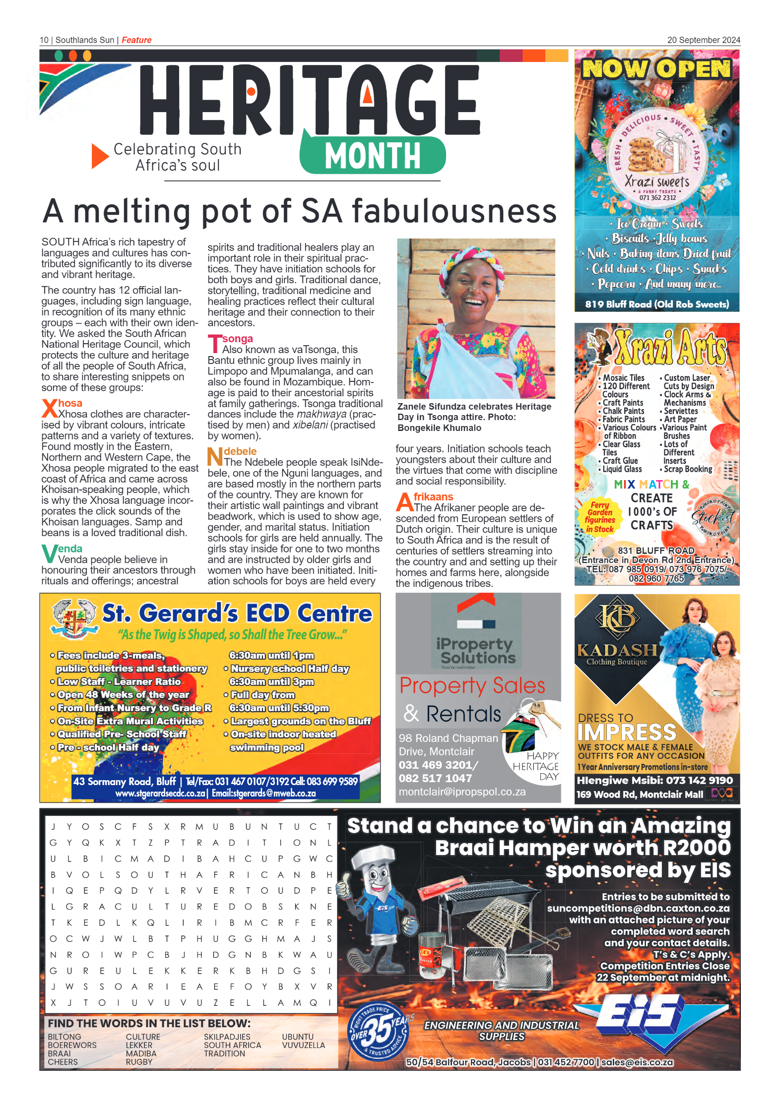 Southlands Sun 20 September 2024 page 10