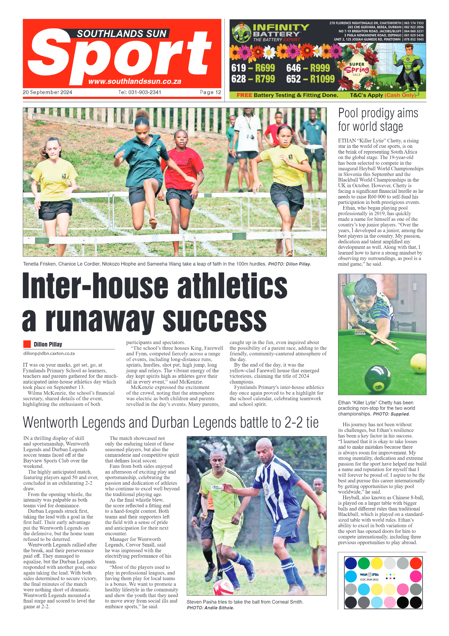 Southlands Sun 20 September 2024 page 12