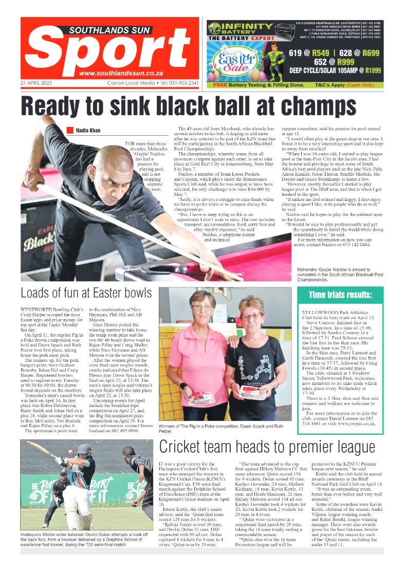 Southlands Sun 21 April 2023 page 12