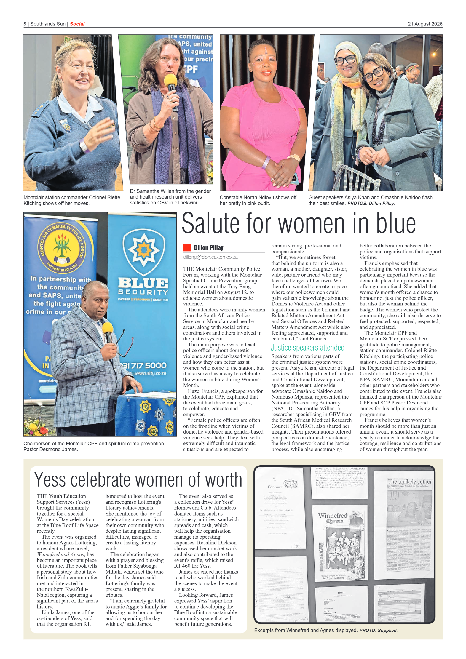 Southlands Sun 21 August 2026 page 8