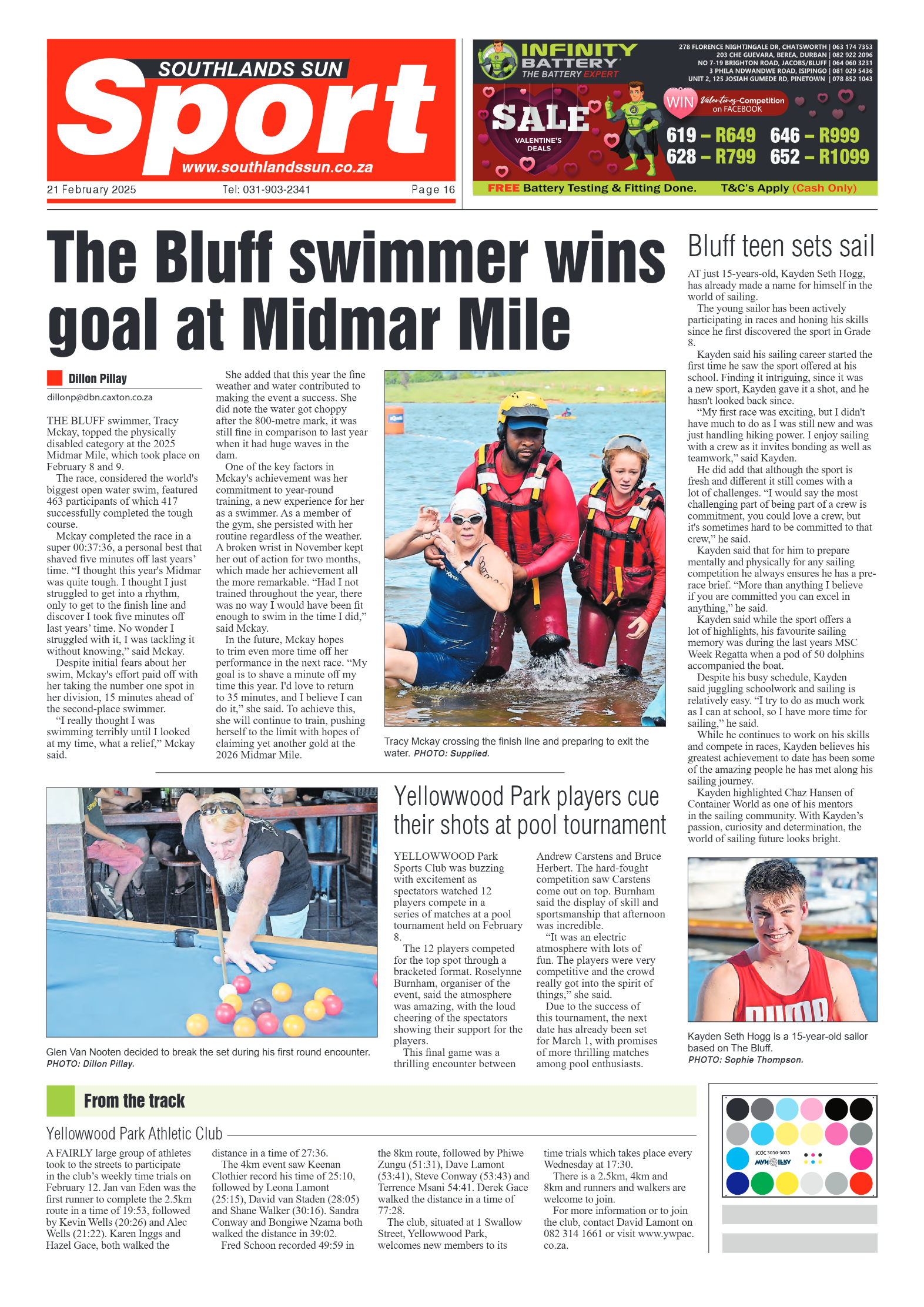 Southlands Sun 21 February 2025 page 16