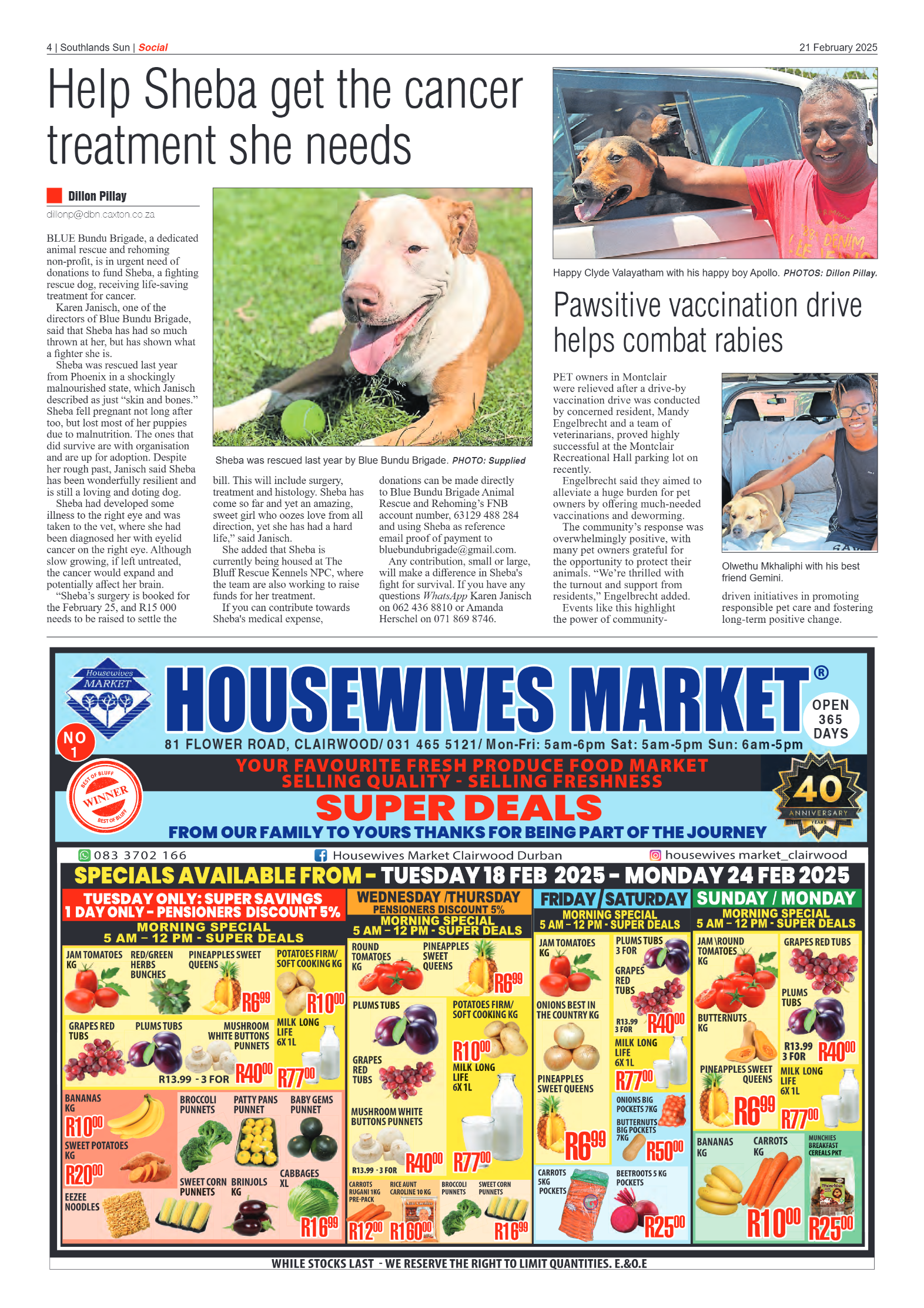 Southlands Sun 21 February 2025 page 4