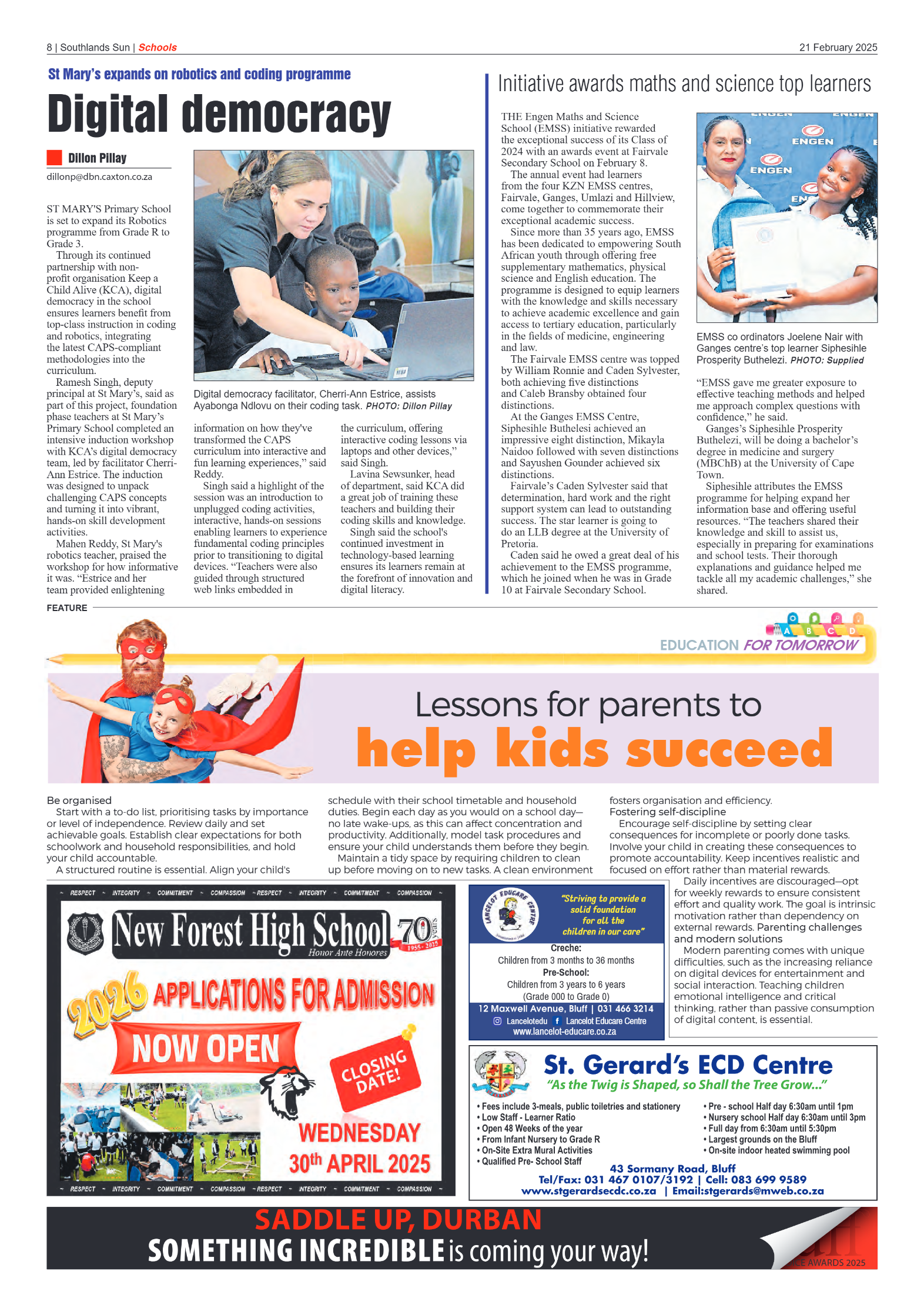 Southlands Sun 21 February 2025 page 8