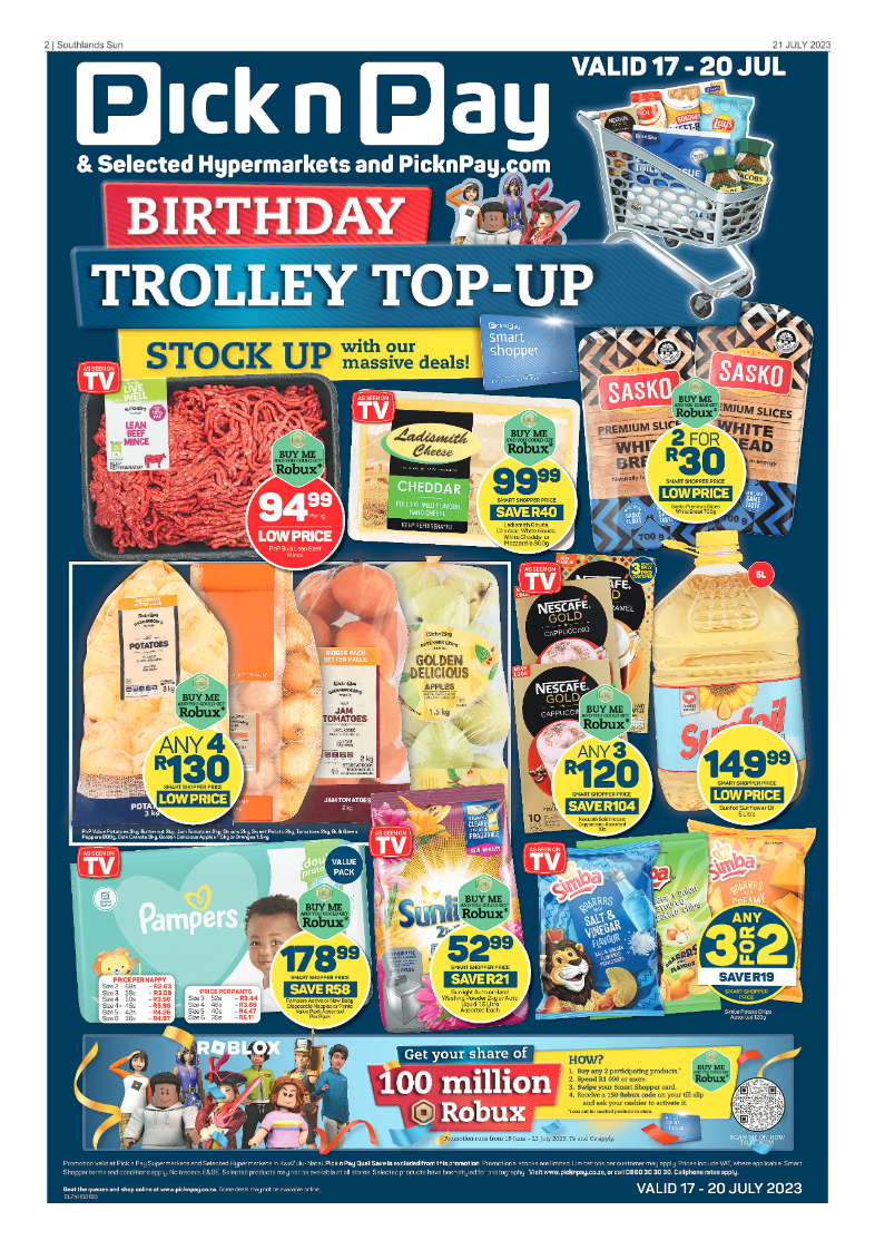 Southlands Sun 21 July 2023 page 2