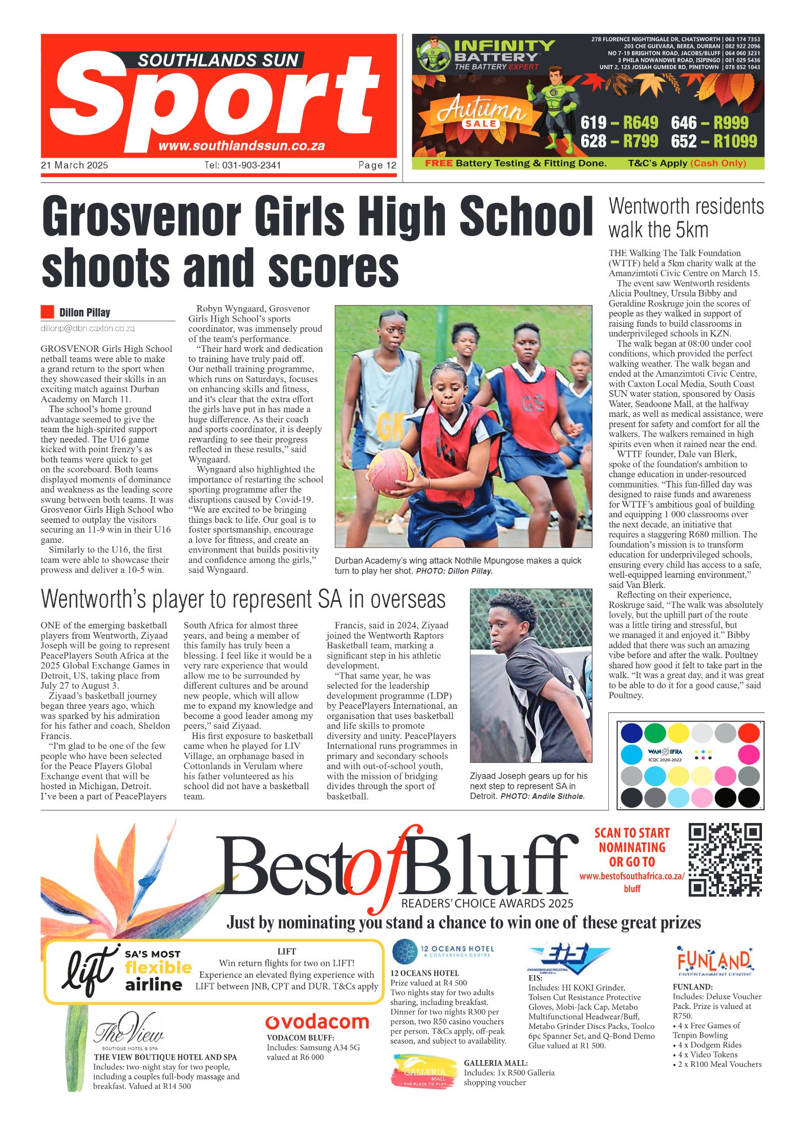 Southlands Sun 21 March 2025 page 12