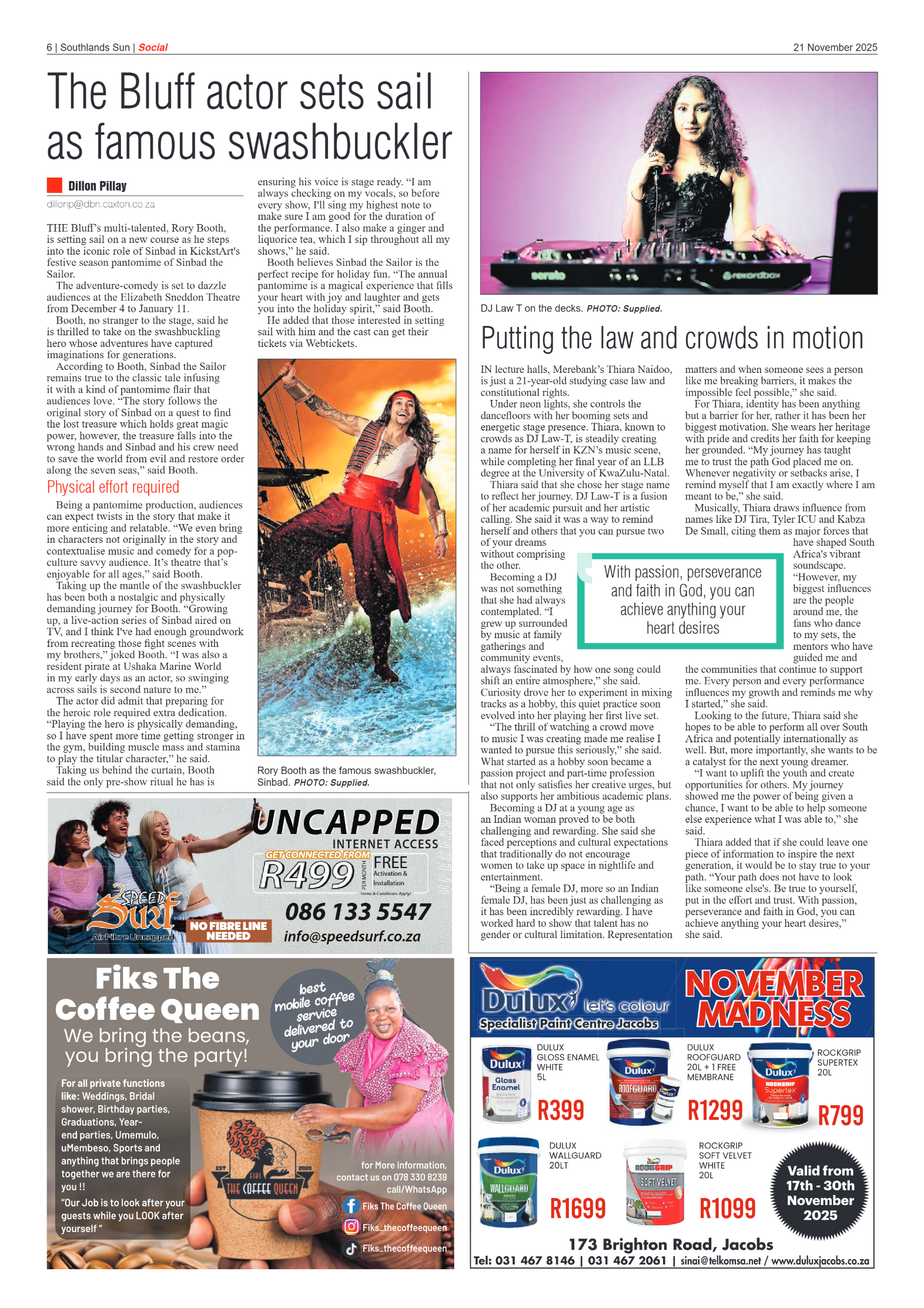Southlands Sun 21 November 2025 page 6