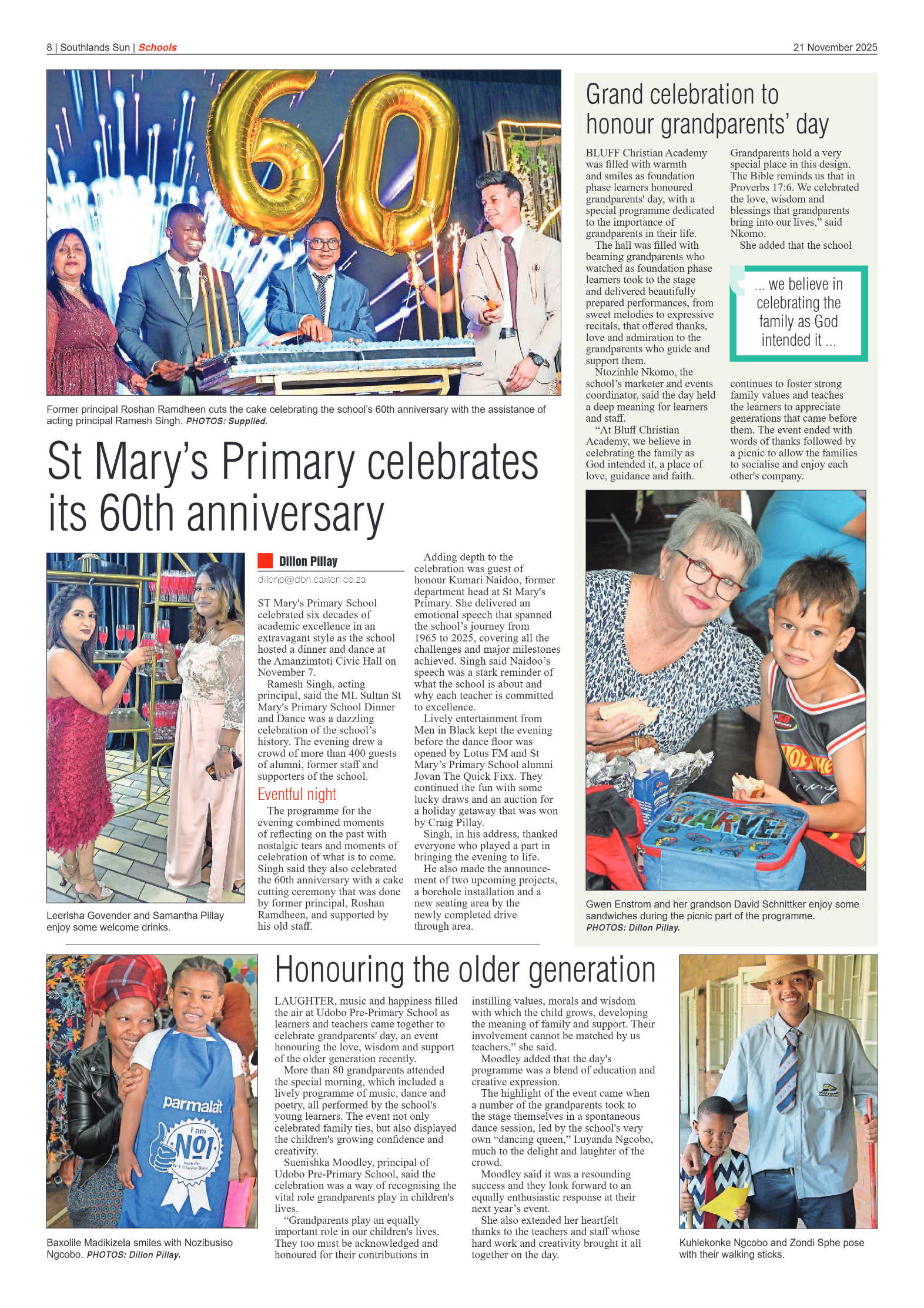 Southlands Sun 21 November 2025 page 8