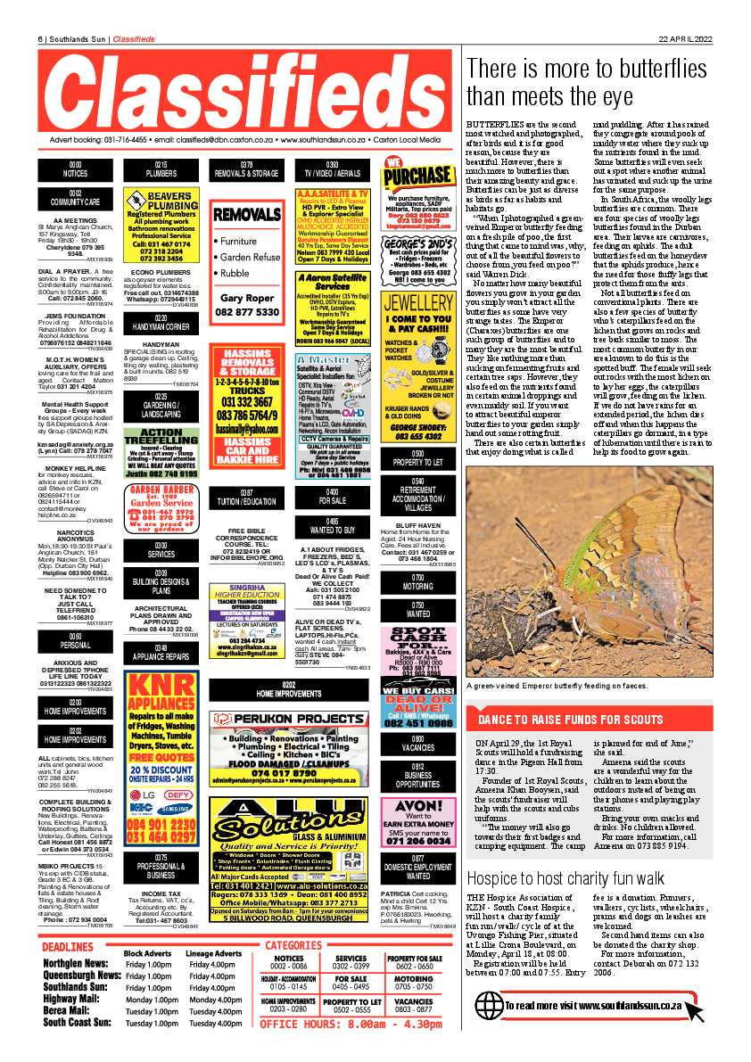 Southlands Sun 22 April 2022 page 6