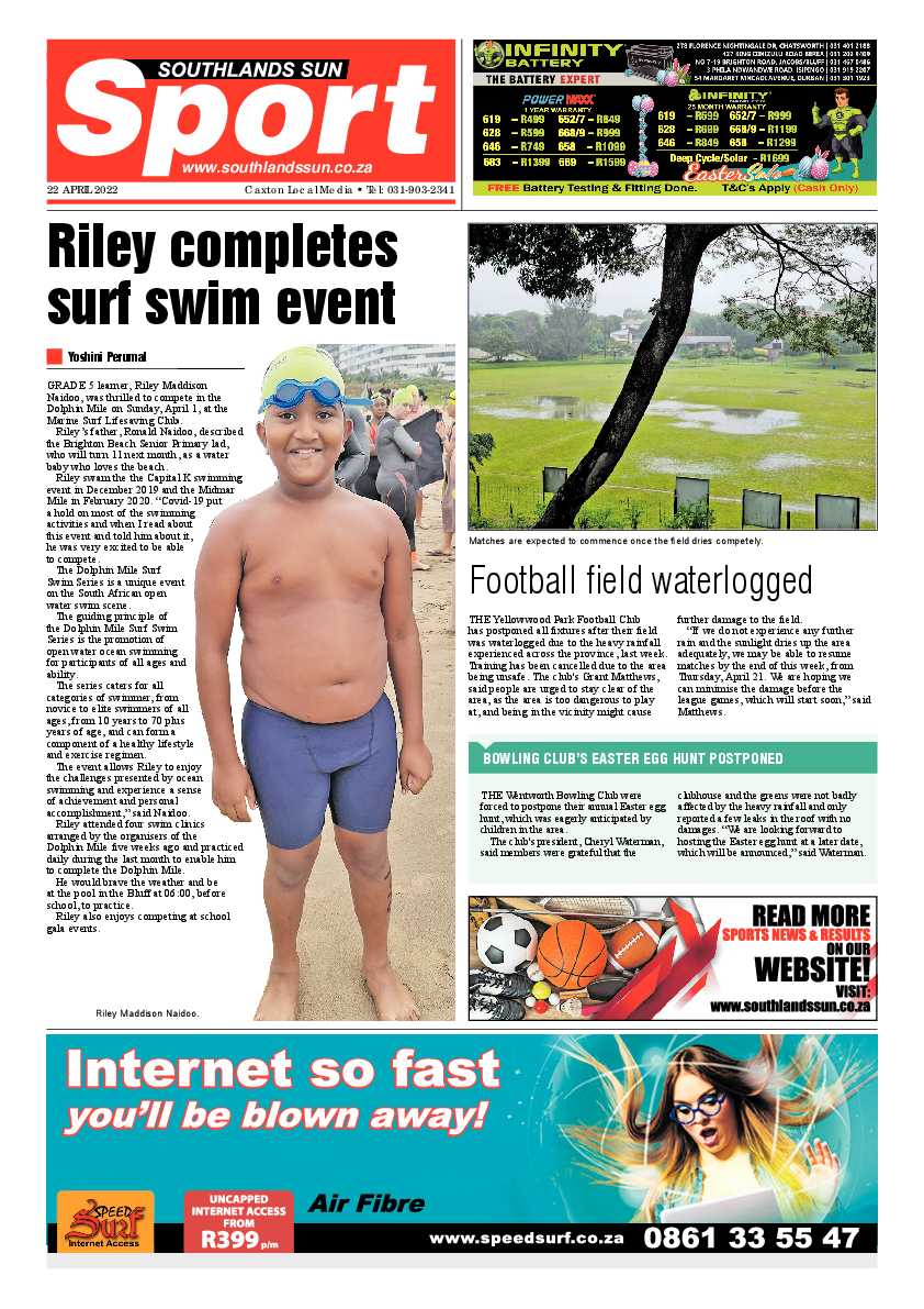 Southlands Sun 22 April 2022 page 8