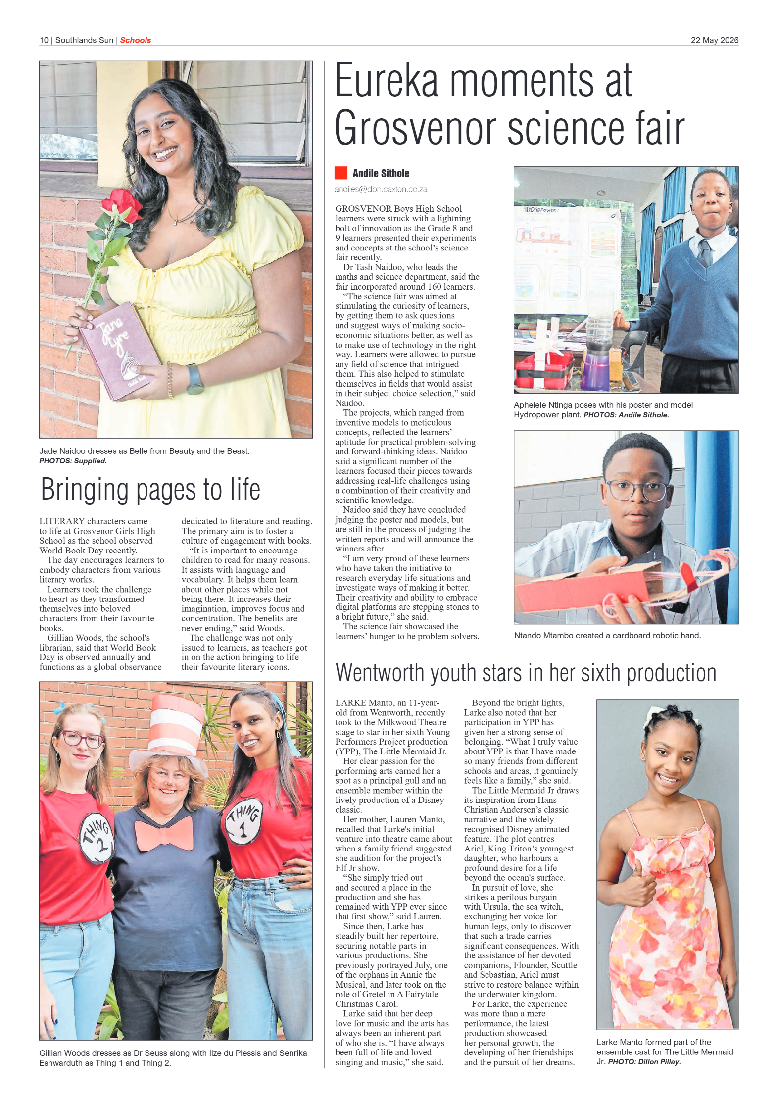 Southlands Sun 22 May 2026 page 10